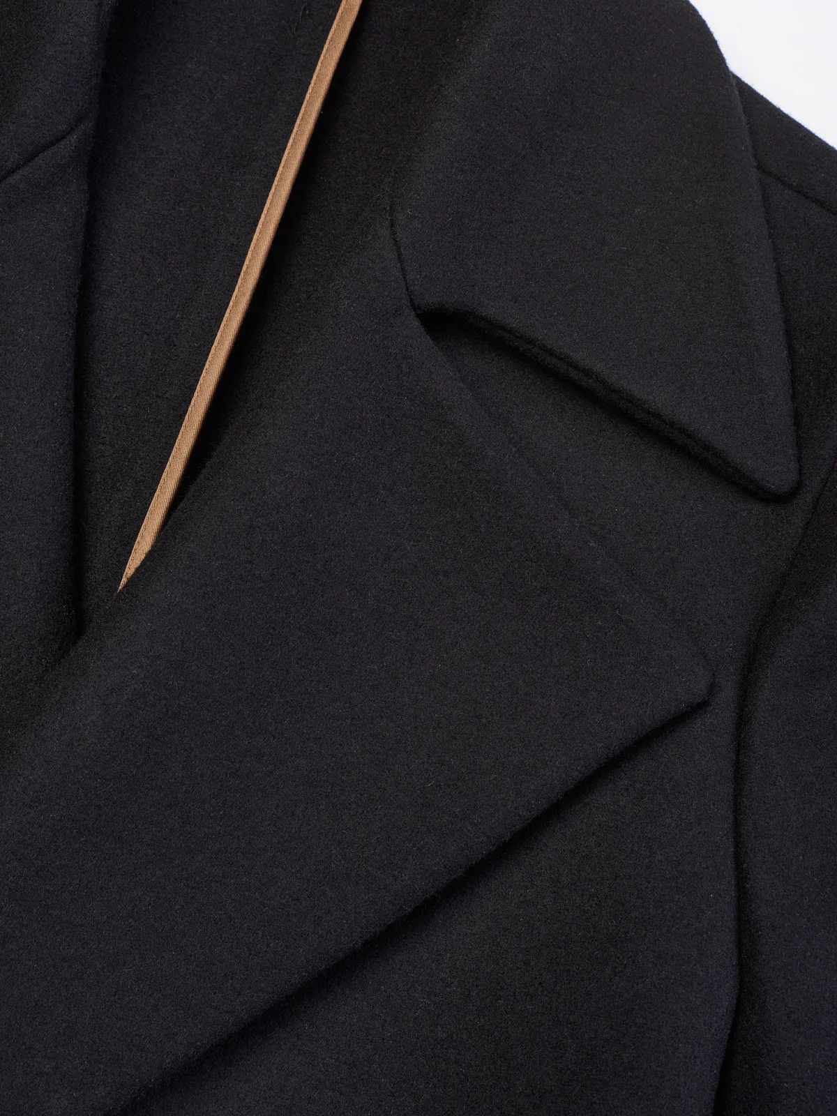 Berluti BERLUTI Paris Black Wool Double Breasted PeaCoat Navy Coat Size US M / EU 48-50 / 2 - 9 Thumbnail