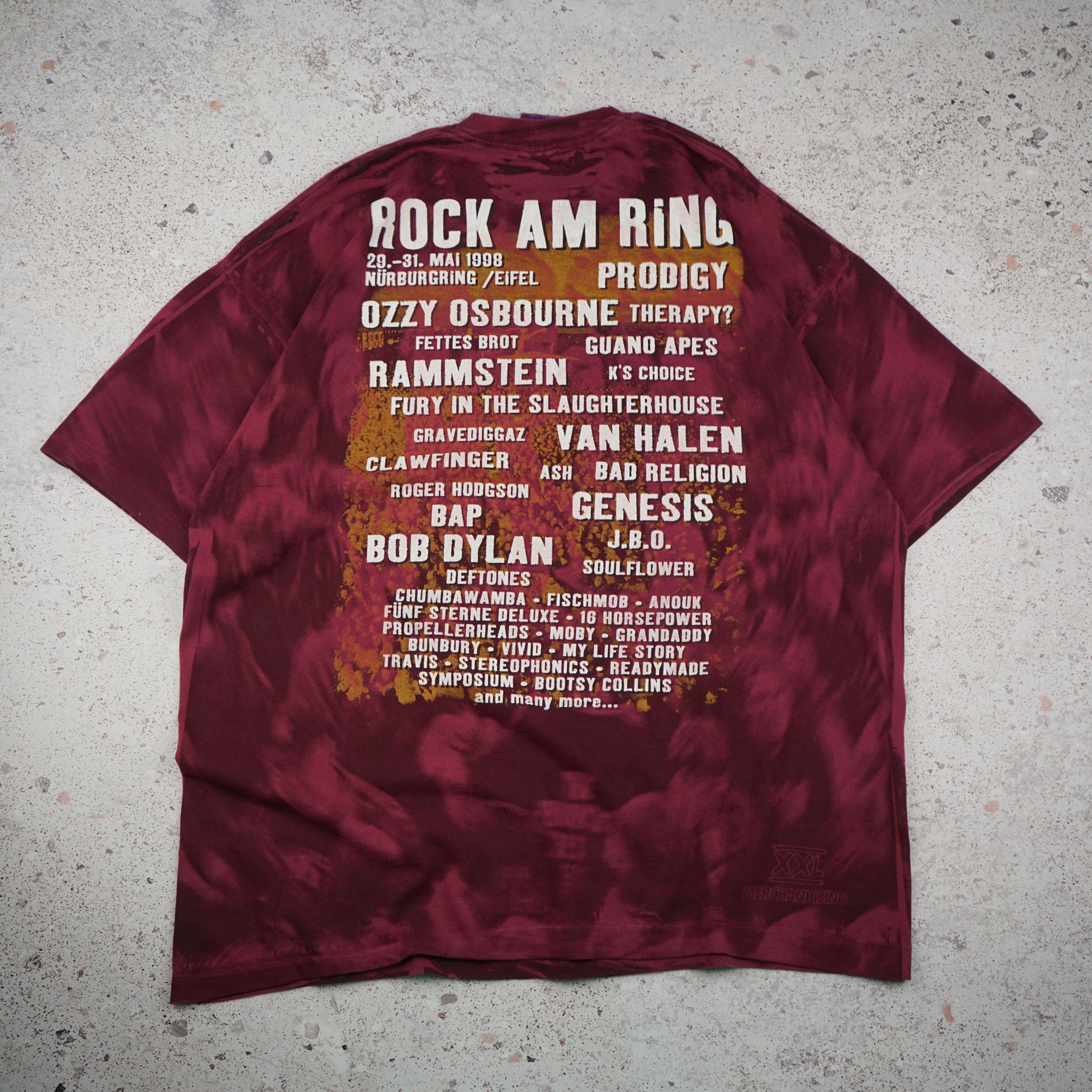 Band Tees × Vintage Vintage Rock Am Ring Festival 1998 T Shirt Size US XL / EU 56 / 4 - 8 Thumbnail