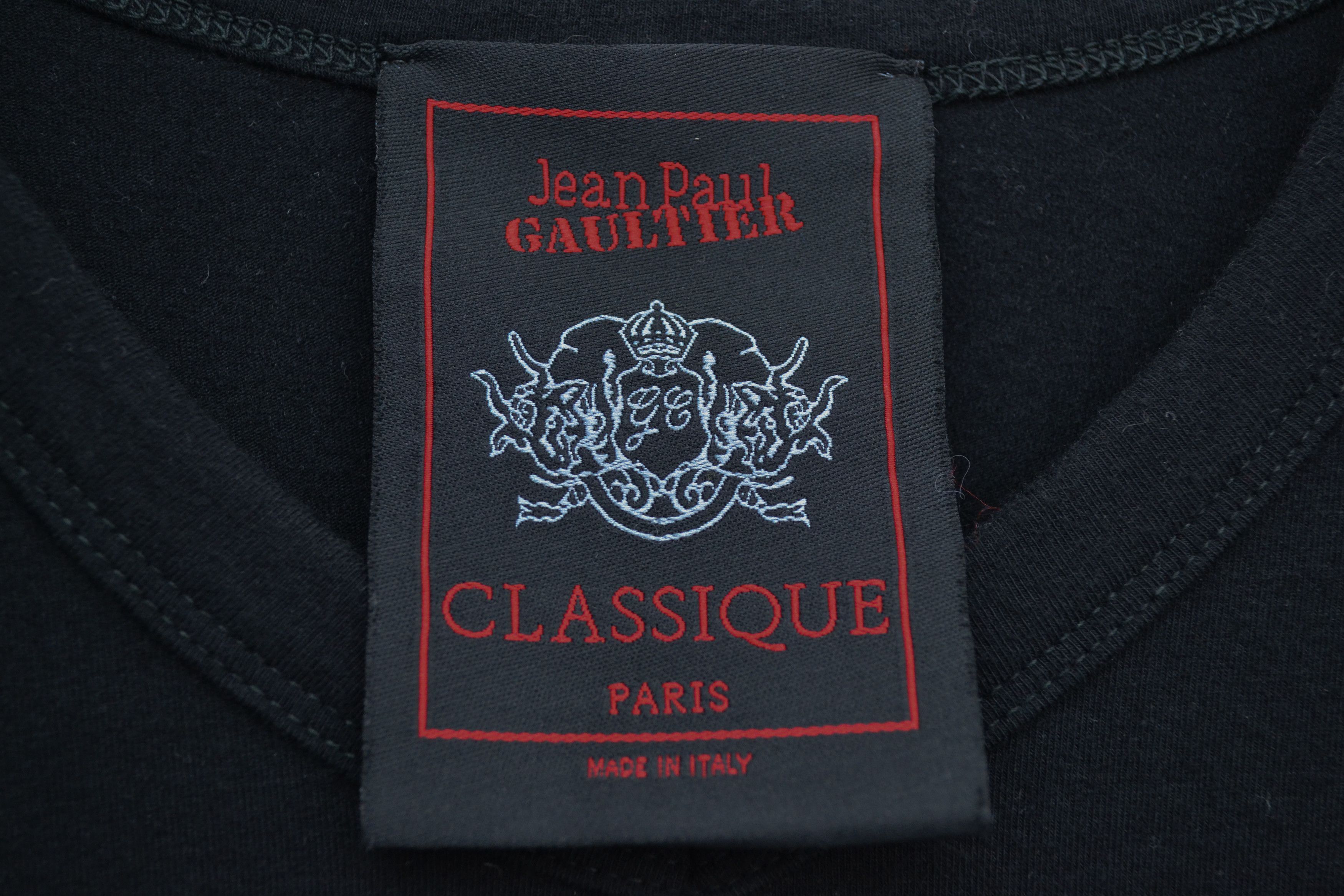 Jean Paul Gaultier Jean Paul Gaultier Classique JPG Y2K Black Dress Size S / US 4 / IT 40 - 7 Thumbnail