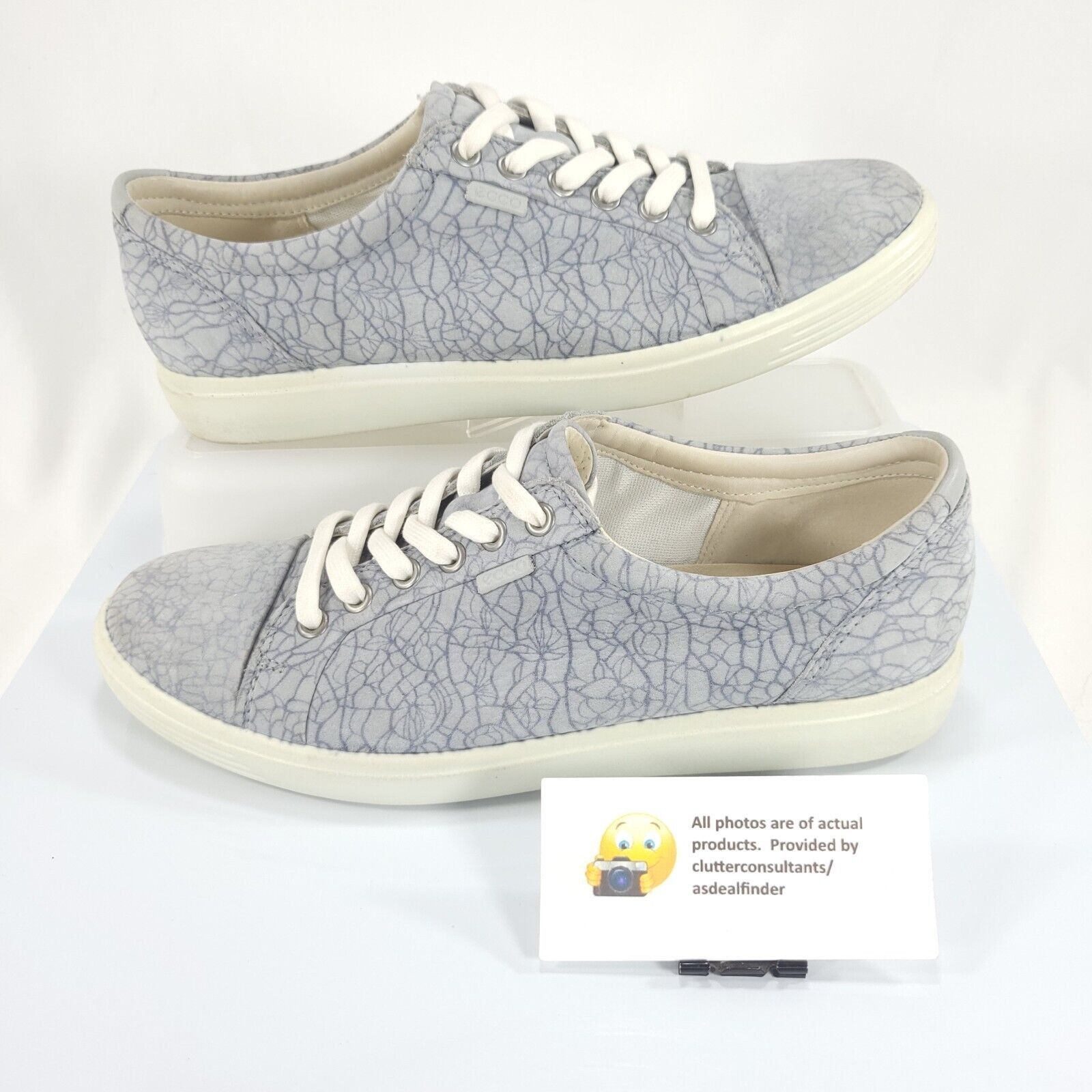 Ecco Ecco Casual Outdoor Sneaker Shoe Womens Size 10 Gray White Size US 10 / IT 40 - 5 Thumbnail