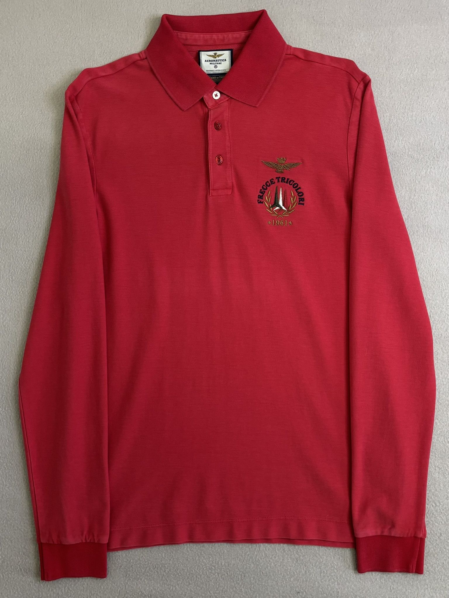 Aeronautica Militare Aeronautica Militare Long Sleeve Polo Size M Size US M / EU 48-50 / 2 - 5 Thumbnail