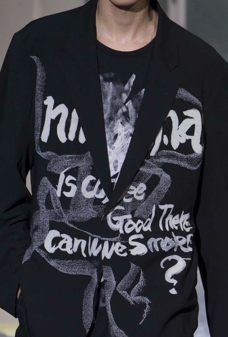 Yohji Yamamoto Yohji Yamamoto 18ss Crew Neck Long sleeves 2506-Nextarrow Size US L / EU 52-54 / 3 - 9 Thumbnail