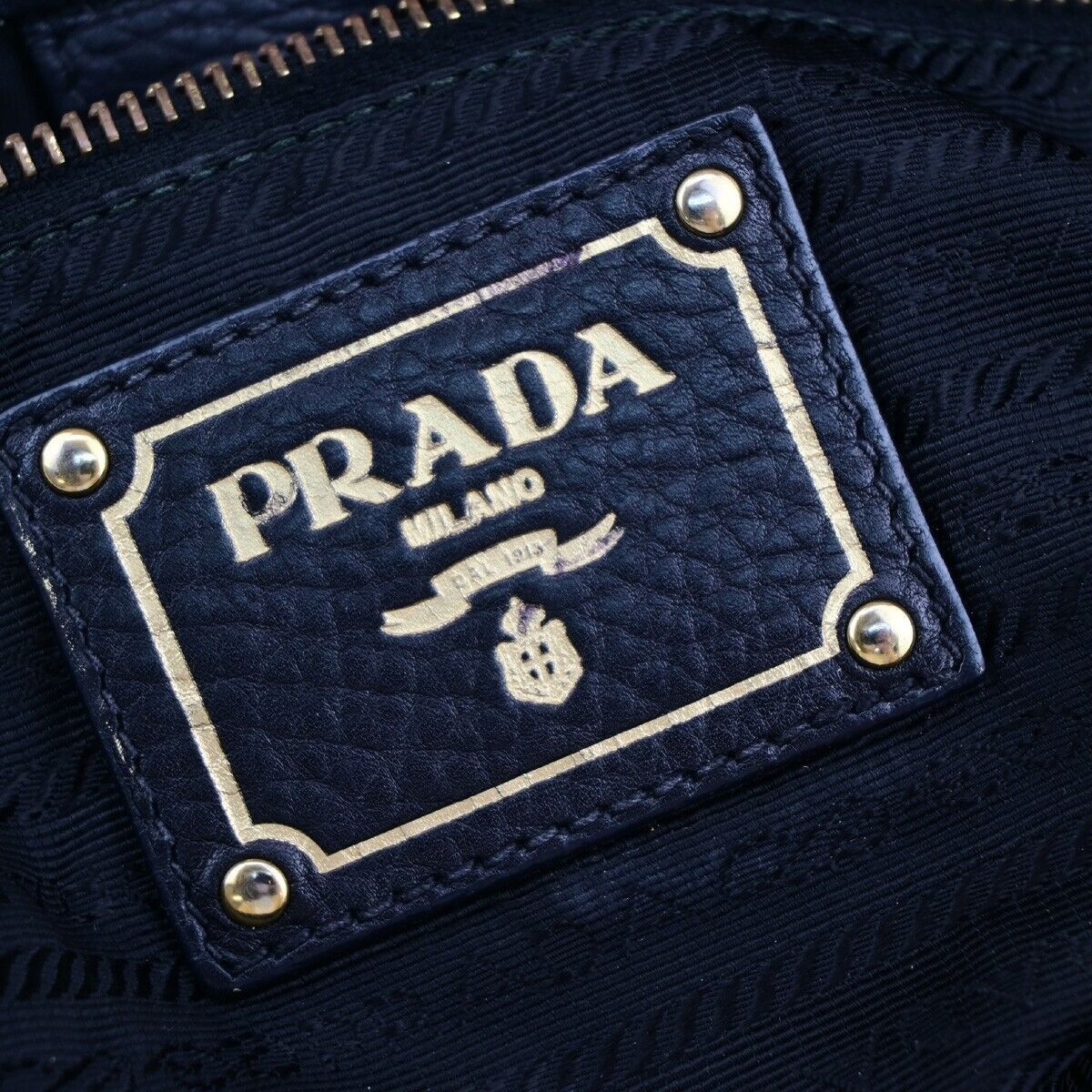 Prada Prada Tessuto Black Synthetic Shoulder Bag Size ONE SIZE - 7 Thumbnail