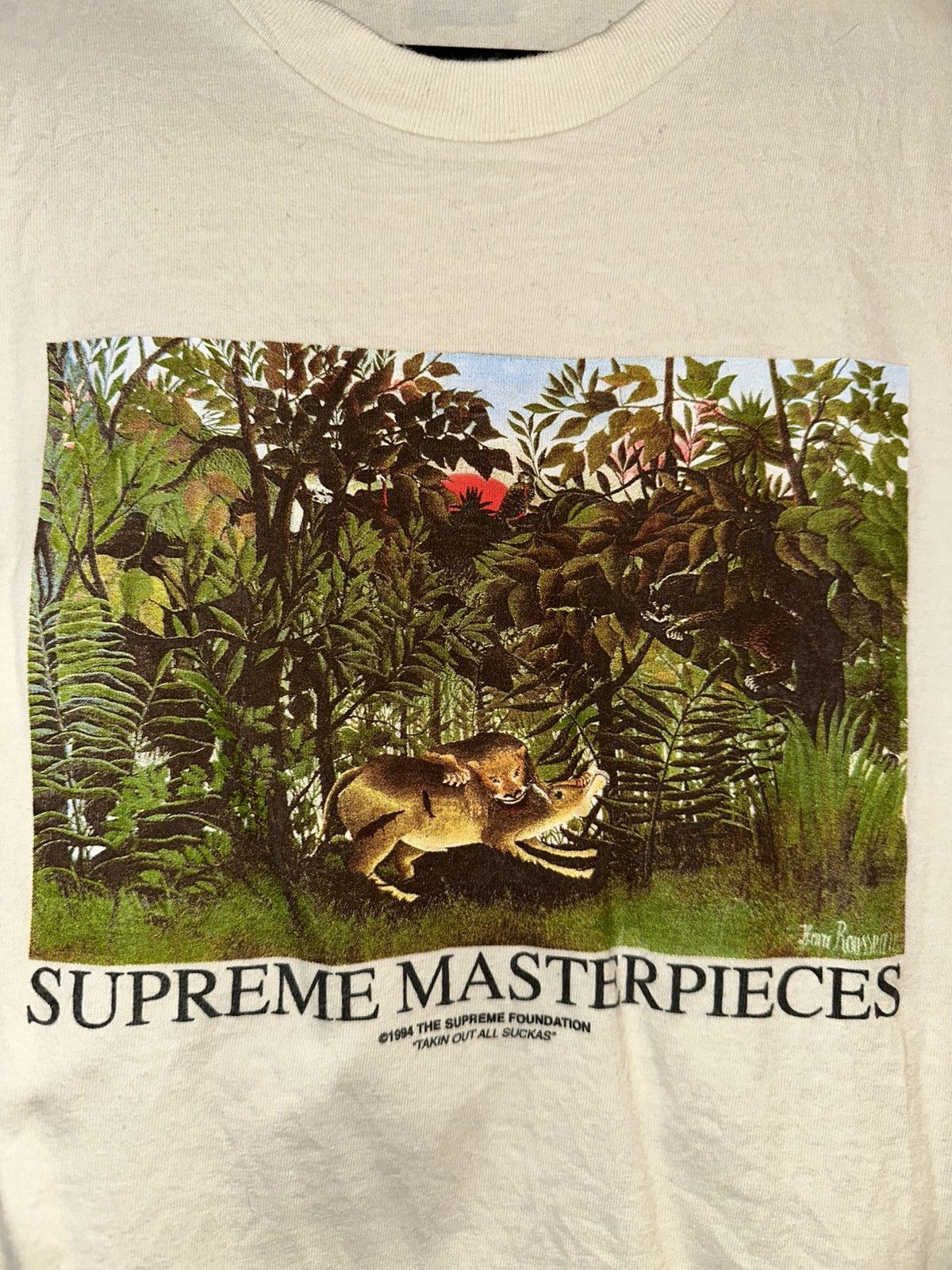 Supreme Supreme Masterpieces Tee Size US L / EU 52-54 / 3 - 1 Thumbnail