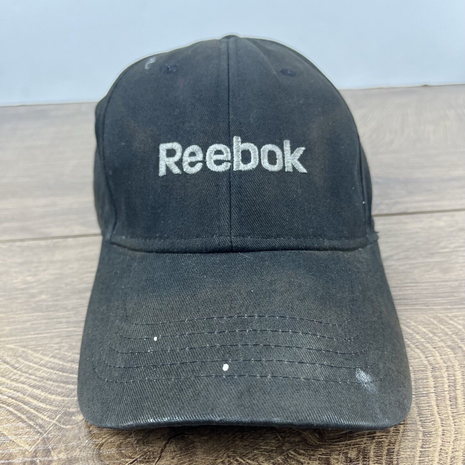 Reebok Reebok Black Baseball Hat Reebok Black Adjustable Hat Black Size ONE SIZE - 4 Thumbnail
