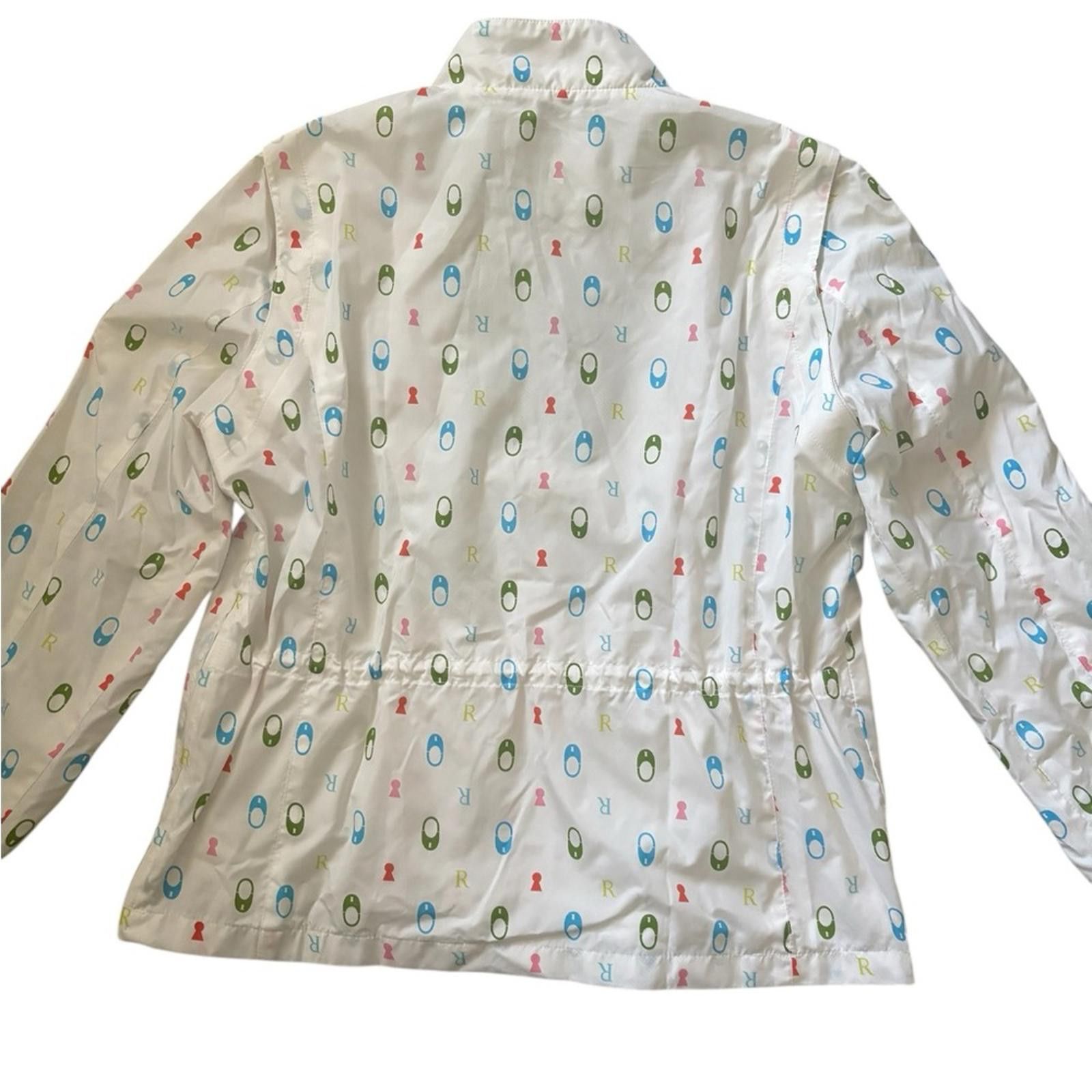 Renoma Renoma Sports Half Zip Multicolor Logo Print Jacket White Size S / US 4 / IT 40 - 7 Thumbnail