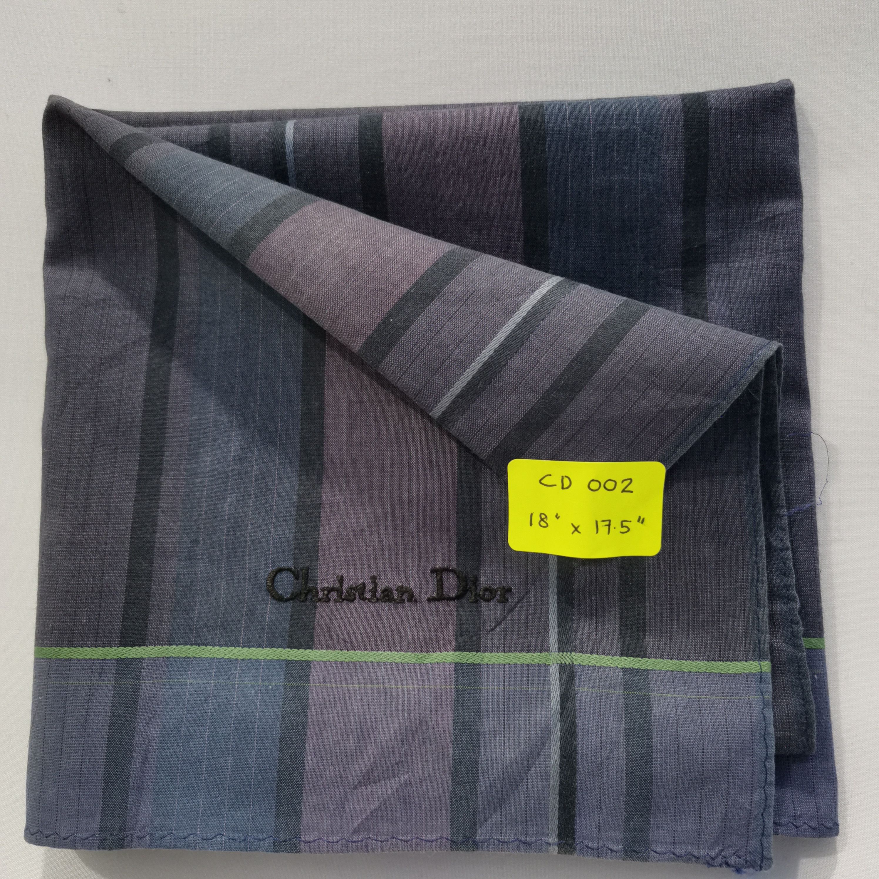 Christian Dior Monsieur CHRISTIAN DIOR HANDKERCHIEF/ NECKERCHIEF/ BANDANA/ SCARF Size ONE SIZE - 7 Thumbnail
