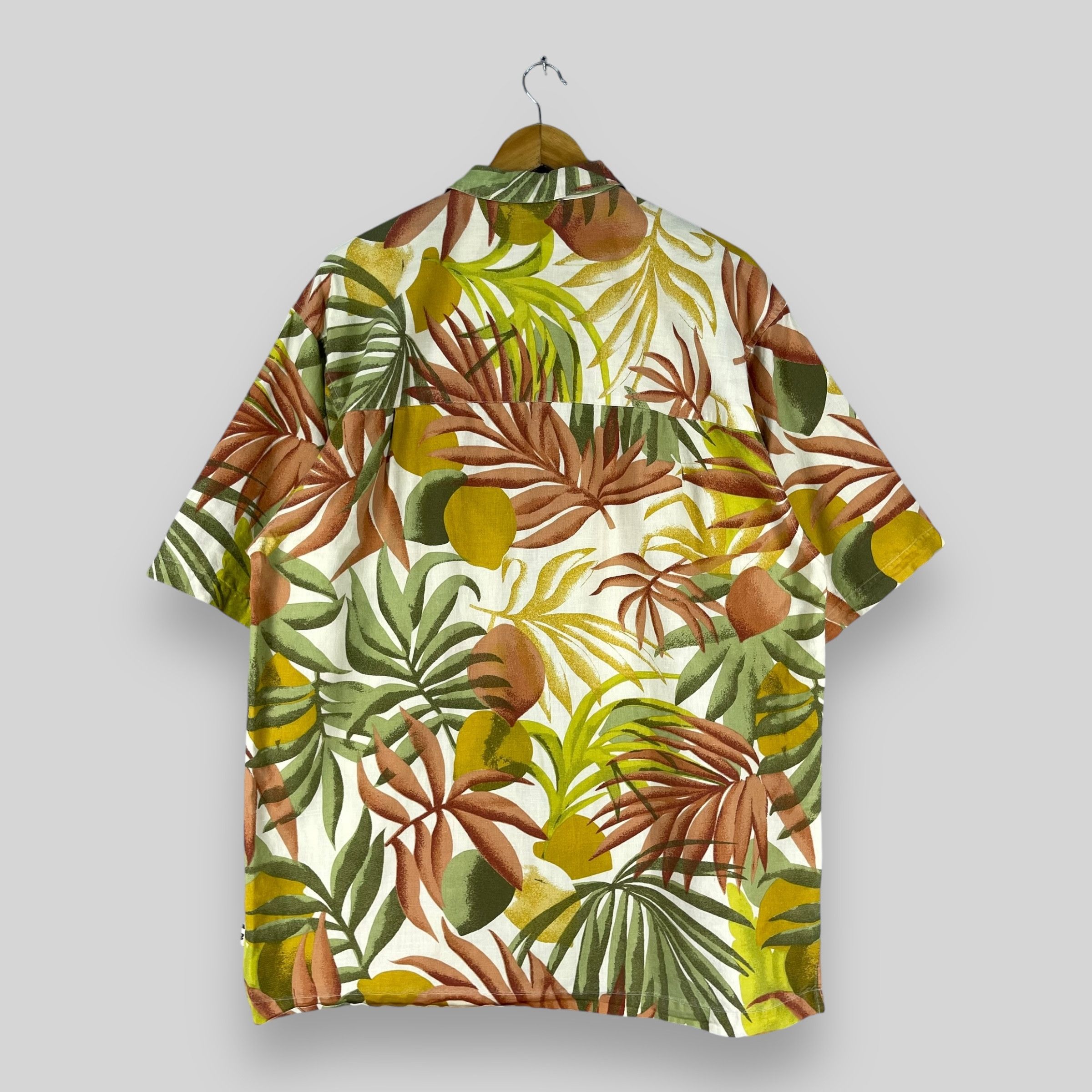 Bugle Boy BUGLE BOY Abstract Tropical Hawaii Floral Motive Aloha Shirt Size US XL / EU 56 / 4 - 8 Thumbnail