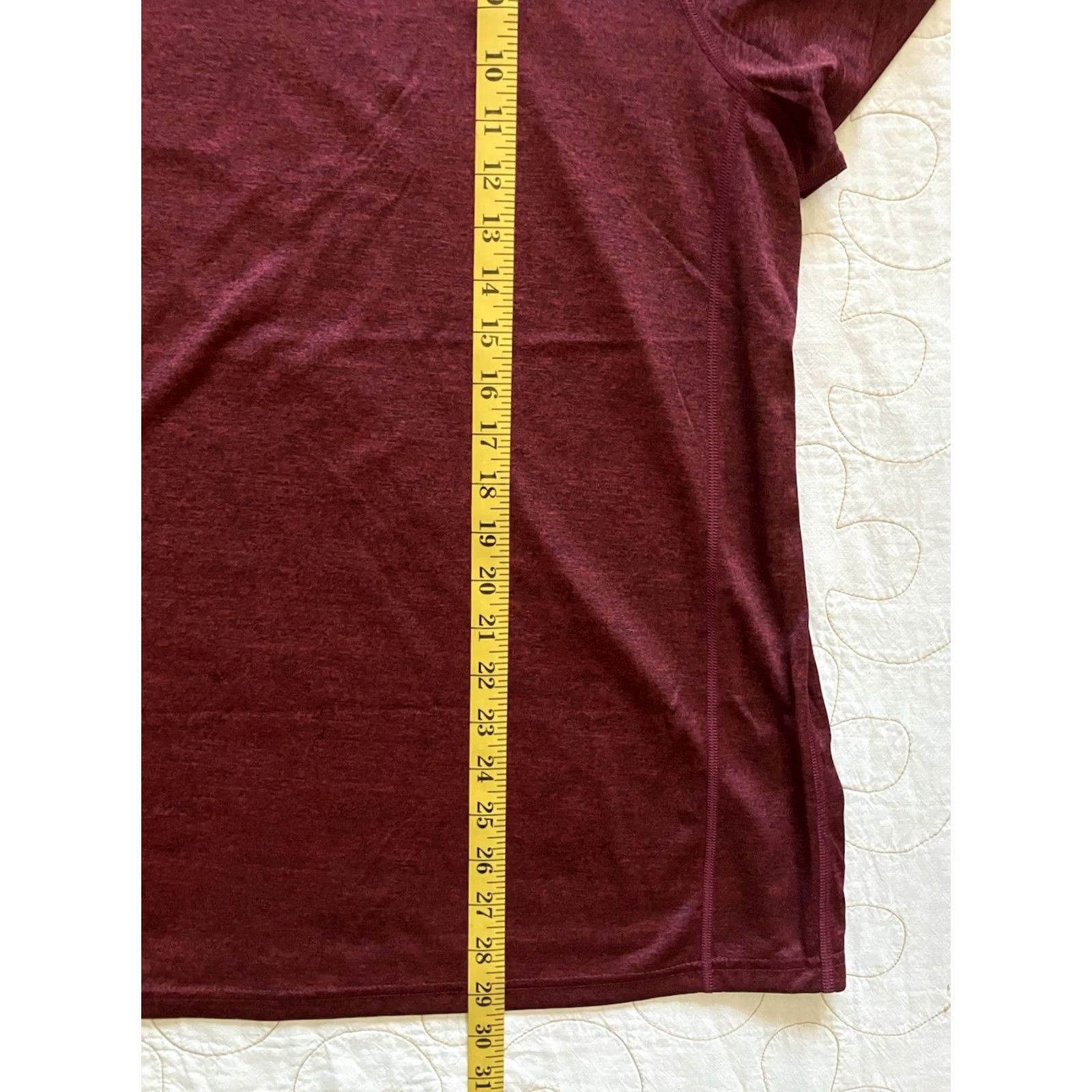 Tek Gear Tek Gear Dry Tek Men's Short Sleeve T-Shirt Red 2XL Space Athletic Activewear Pullover Polyester Shirt Men Sized XXL Size US XXL / EU 58 / 5 - 5 Thumbnail