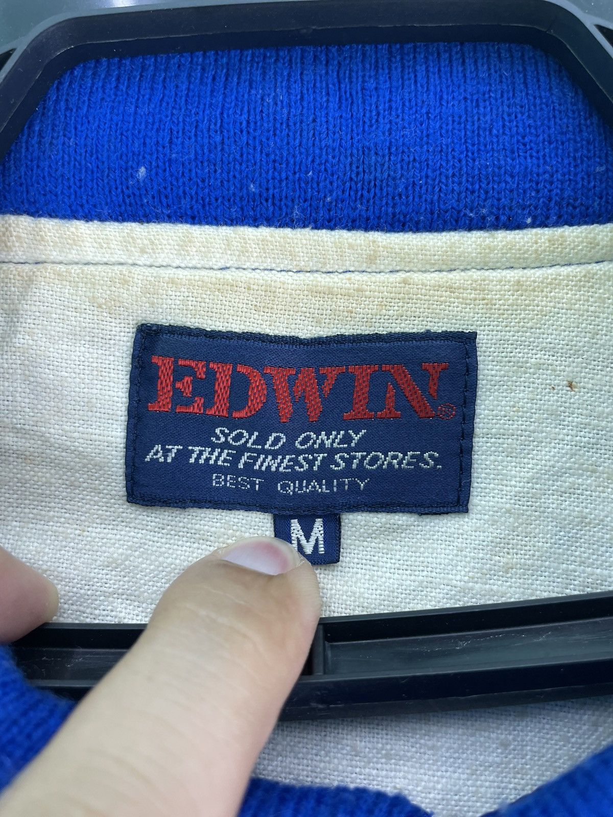 Edwin for japan market baseball logo varsity bomber jacket