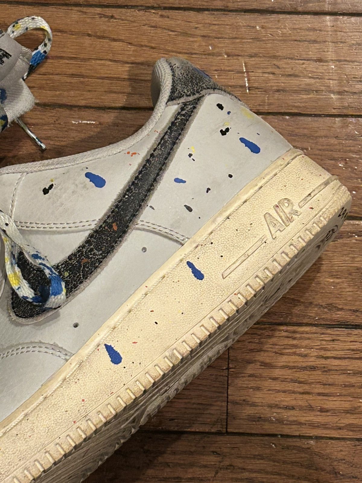 Nike Nike Air Force 1 Low Paint Splatter Size US 13 / EU 46 - 4 Thumbnail