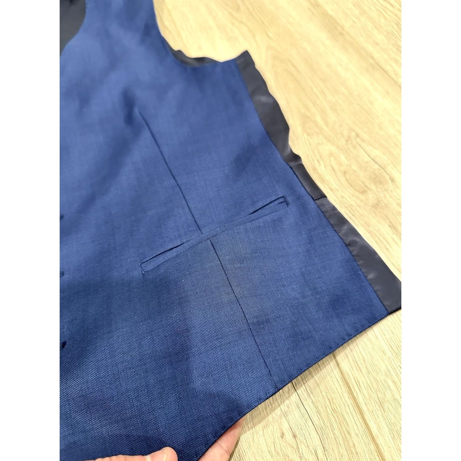 Suitsupply Suitsupply Vest Mens Medium Blue Wool Vitale Barberis Canonico Size 48 Size US M / EU 48-50 / 2 - 4 Thumbnail