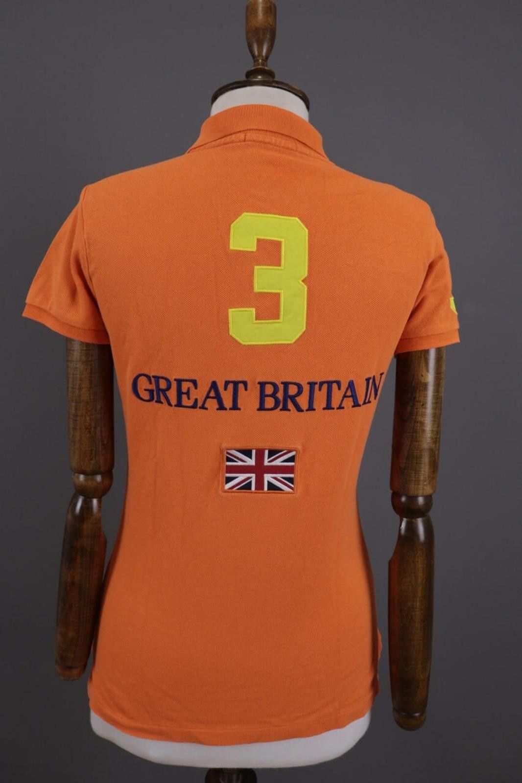 Polo Ralph Lauren Ralph Lauren The Skinny Polo Great Britain Top Shirt Sz S Size S / US 4 / IT 40 - 8 Thumbnail