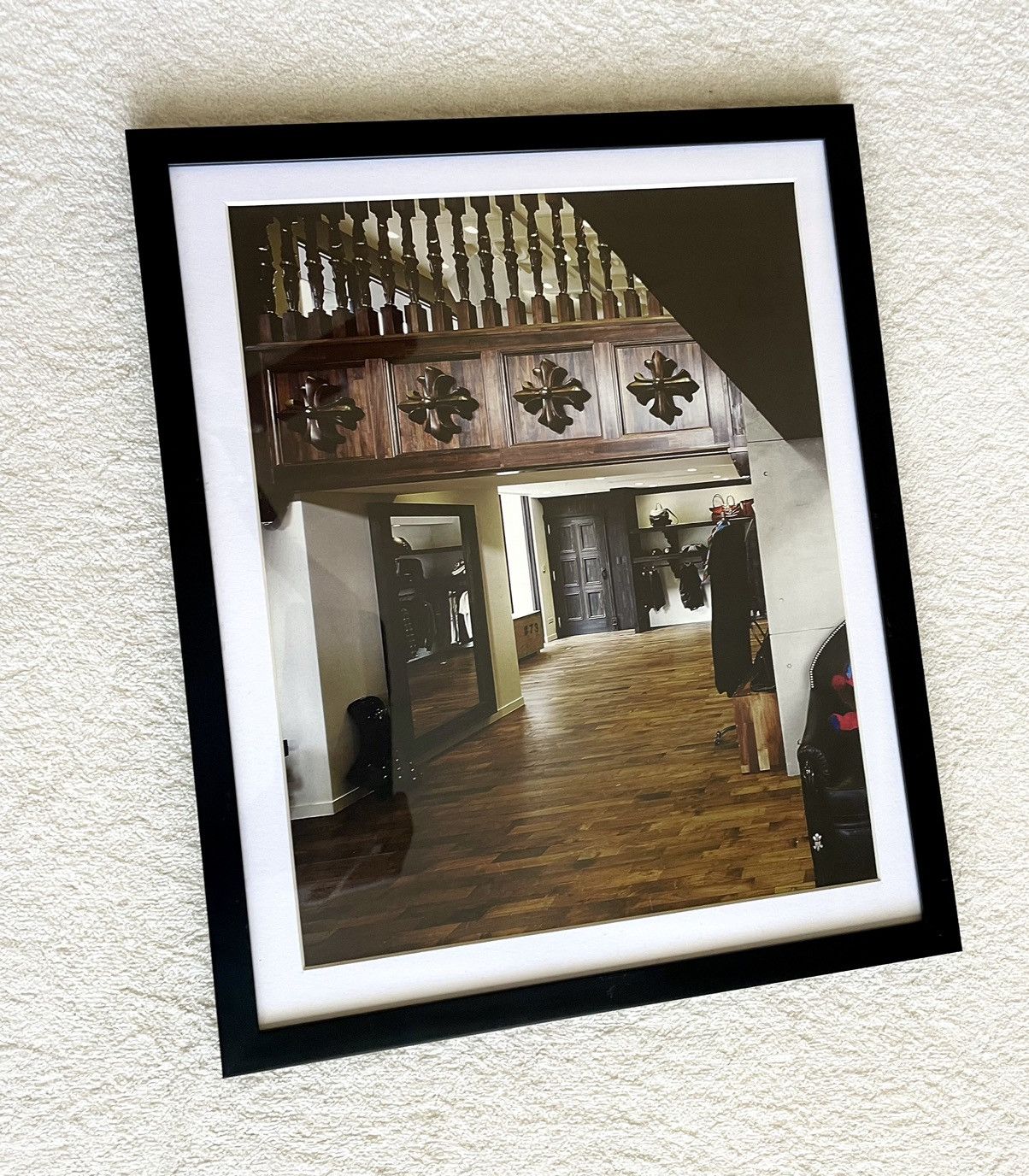 Chrome Hearts Chrome Hearts rare 9x11 Framed magazine cutout poster Size ONE SIZE - 2 Thumbnail