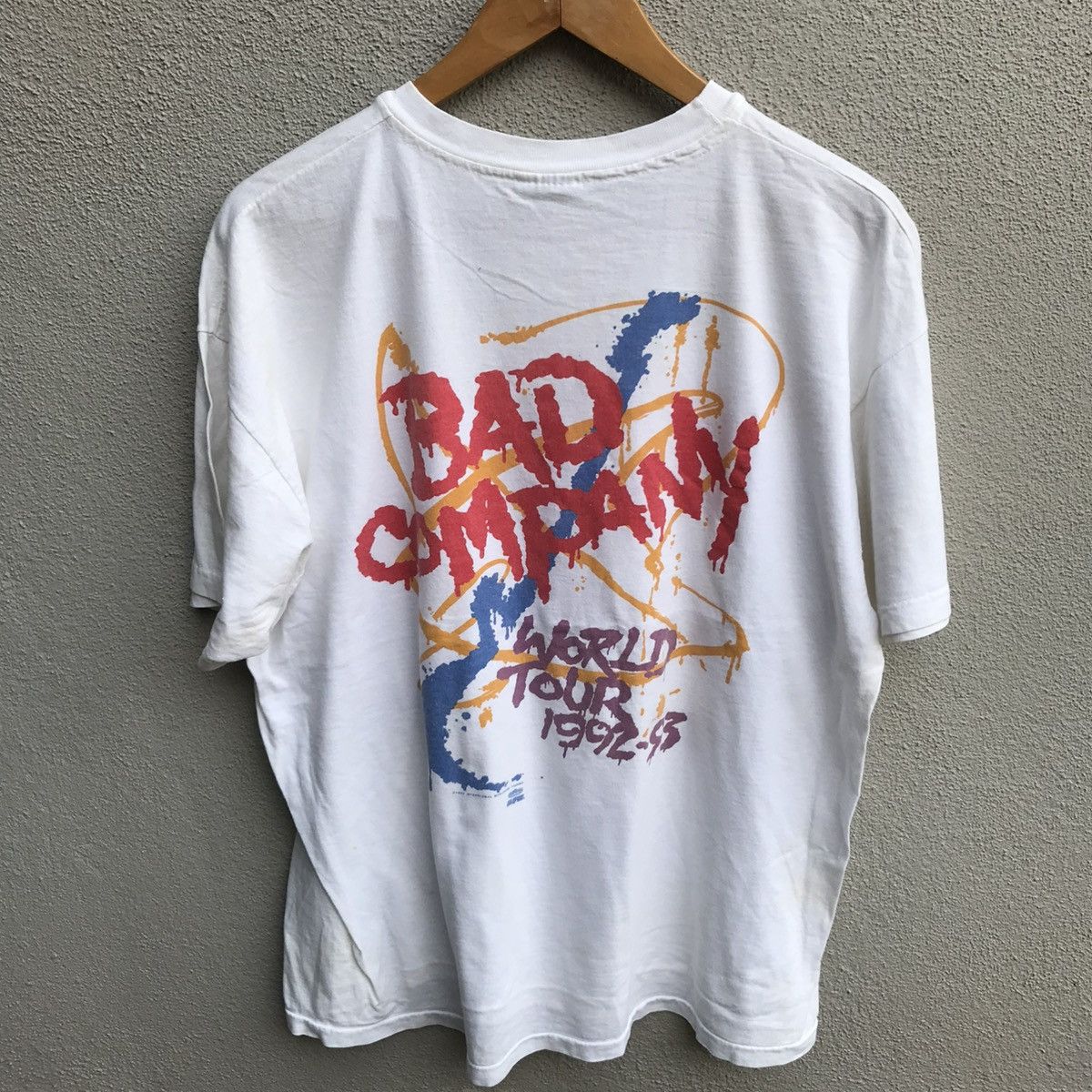 Band Tees Vintage 90s BAD COMPANY band tee rock Size US L / EU 52-54 / 3 - 3 Thumbnail