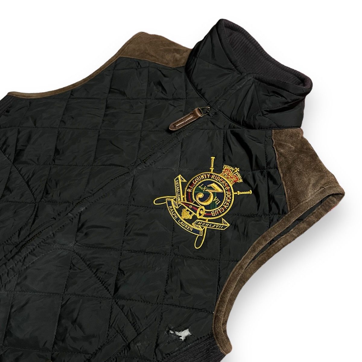 Polo Ralph Lauren × Ralph Lauren × Ralph Lauren Sport RALPH LAUREN SPORT COUNTY RIDERS & JOCKEY DOWN VEST Size US S / EU 44-46 / 1 - 4 Thumbnail