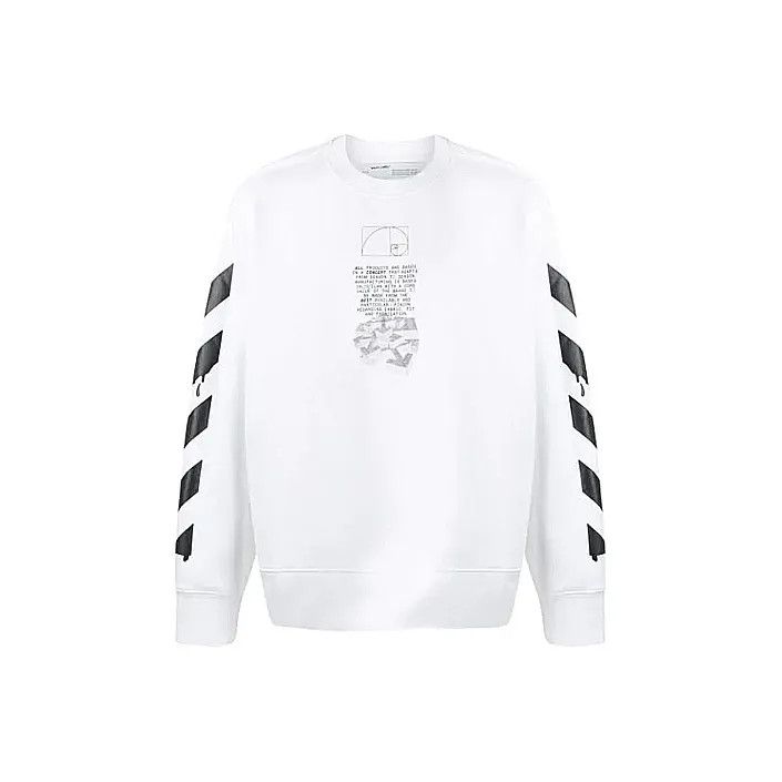 Off-White Off-White Cotton Arrow Sweatshirt for Men 0079 Size US M / EU 48-50 / 2 - 1 Thumbnail