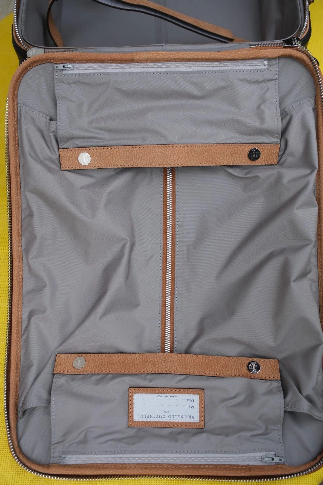 Brunello Cucinelli Mint Brunello Cucinelli Trolley Luggage Bags Suitcase Size ONE SIZE - 8 Thumbnail