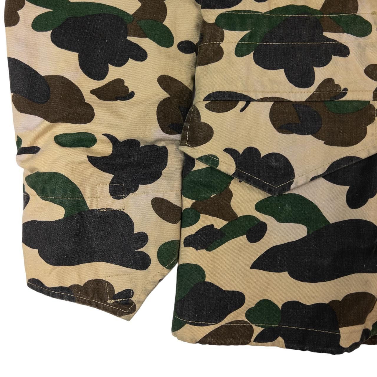Bape Vintage Bape Adjustable Camo Zip Up Jacket Size M Size US M / EU 48-50 / 2 - 7 Thumbnail