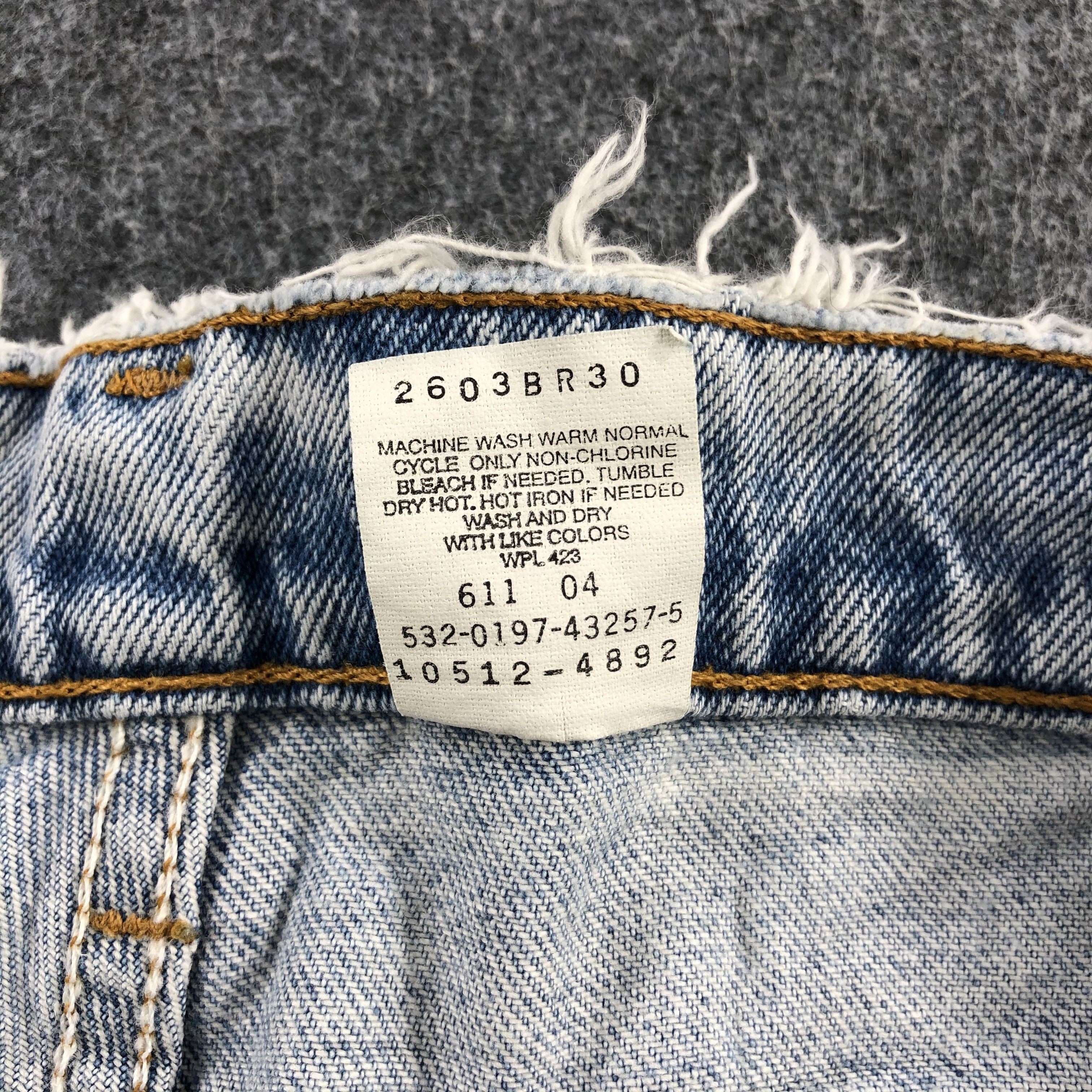 Levi's × Vintage Vintage 90s Light Wash Levis Jeans Lot 512-JM788A Size US 29 - 11 Thumbnail