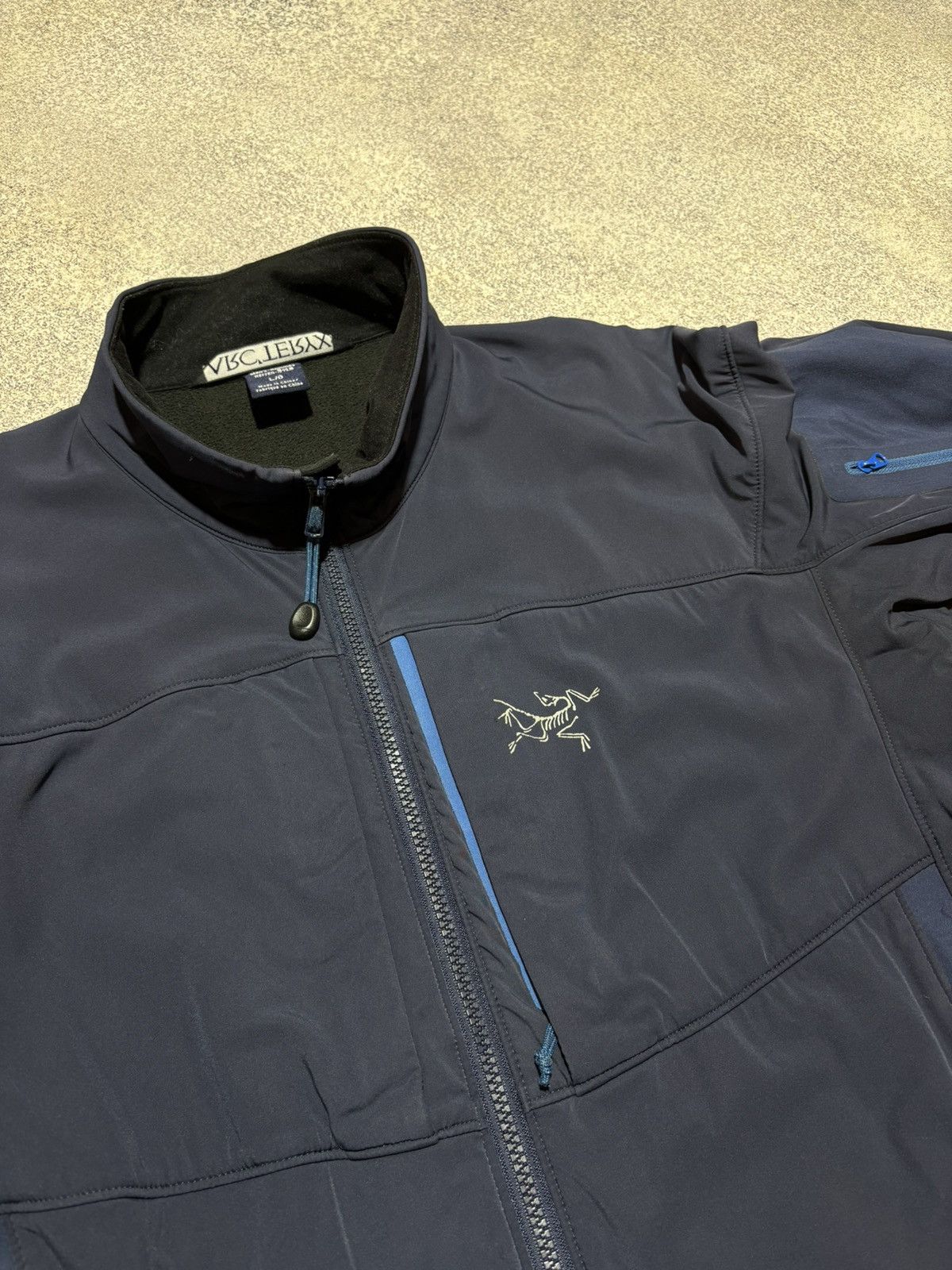 Arc'teryx Arcteryx Gamma MX Mens LARGE Soft Shell Blue Jacket Outdoor Size US L / EU 52-54 / 3 - 5 Thumbnail