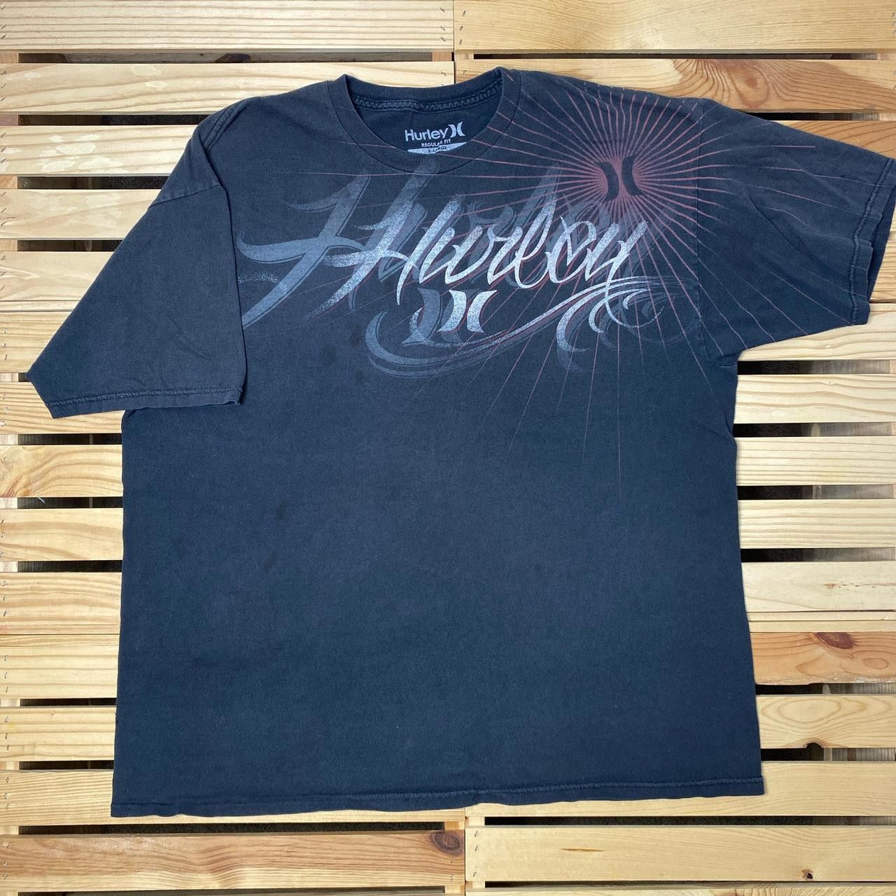 Hurley Hurley Faded Black Y2K Surf Tee Size XL Size US XL / EU 56 / 4 - 1 Thumbnail