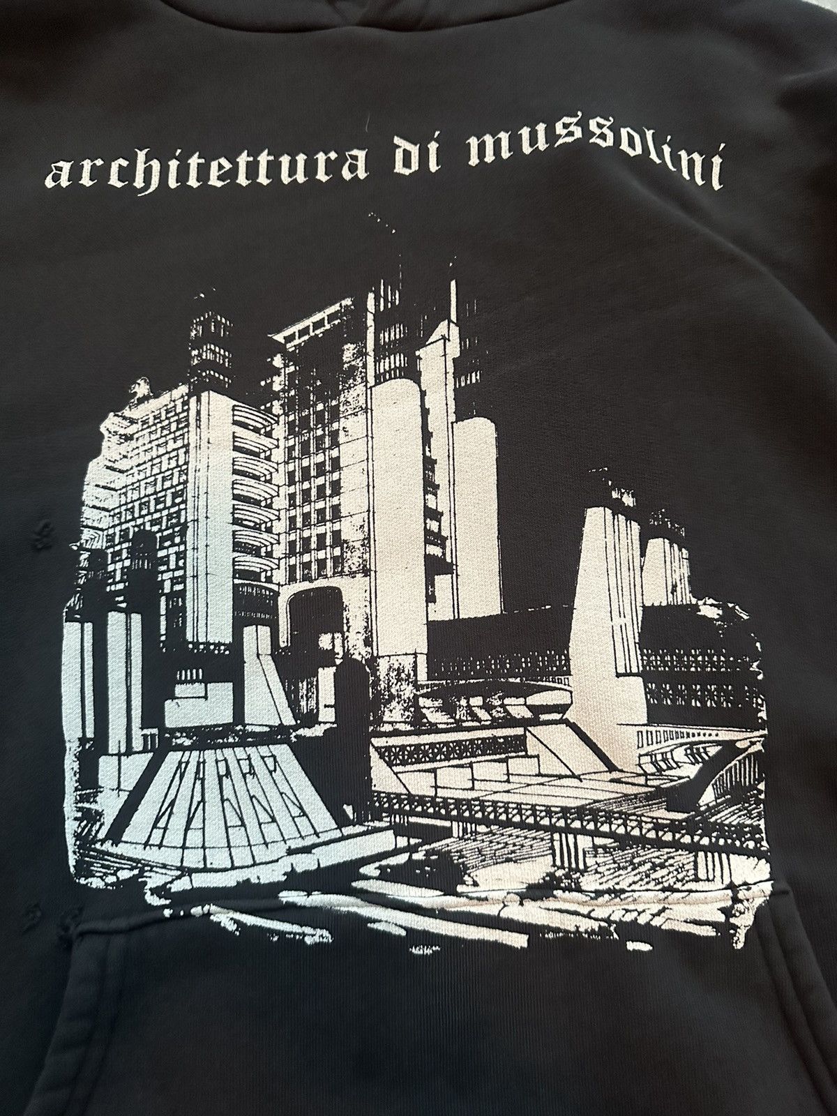 Enfants Riches Deprimes ERD ARCHITETTURA DI MUSSOLINI HOODIE Size US M / EU 48-50 / 2 - 7 Thumbnail
