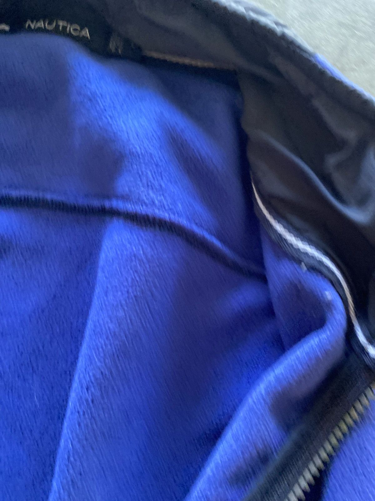 Nautica Vintage Blue Nautica Double Zipper Jacket Fleece Size US L / EU 52-54 / 3 - 6 Thumbnail