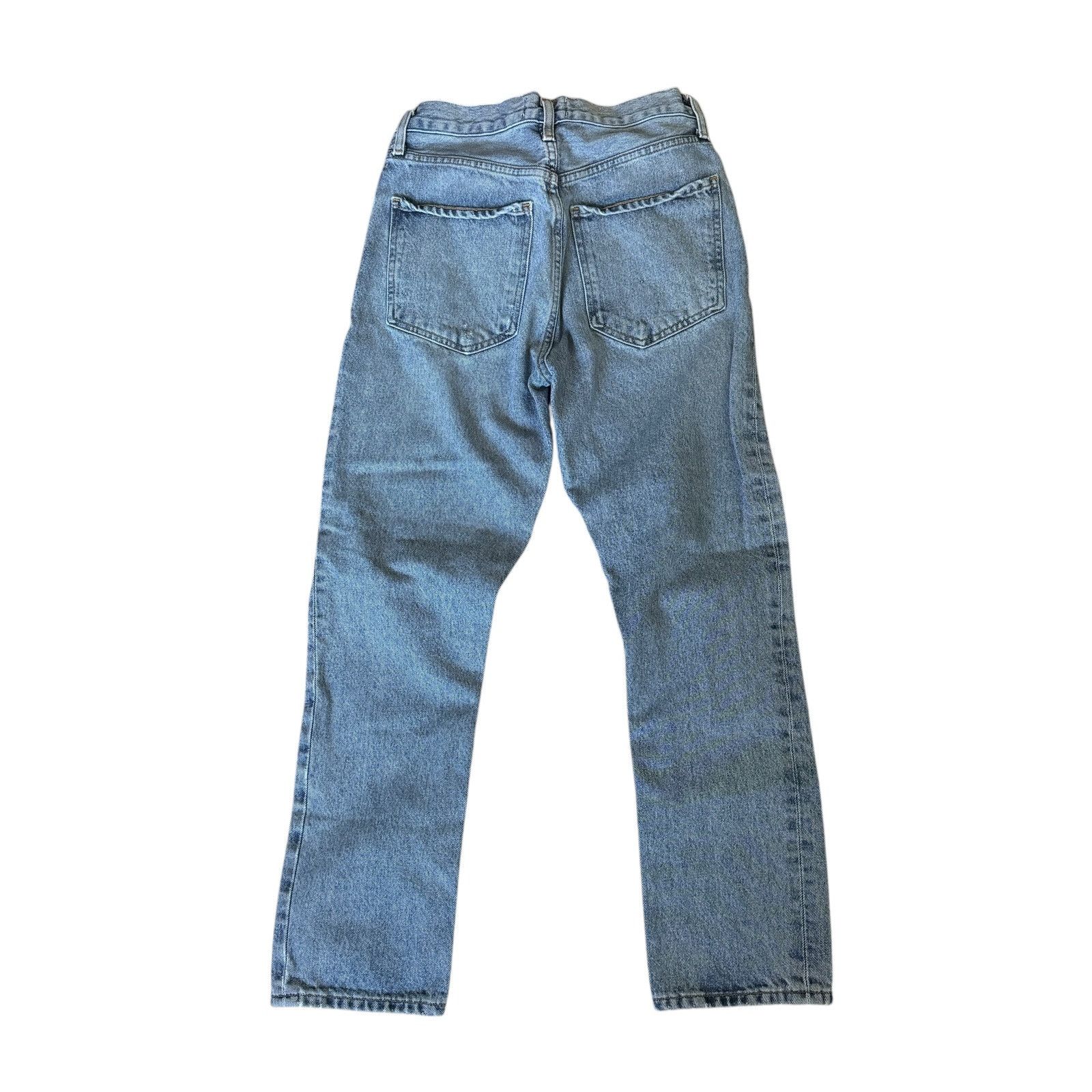 Agolde AGOLDE Riley High Rise Straight Jean Escalate Wash Size 26" / US 2 / IT 38 - 3 Thumbnail
