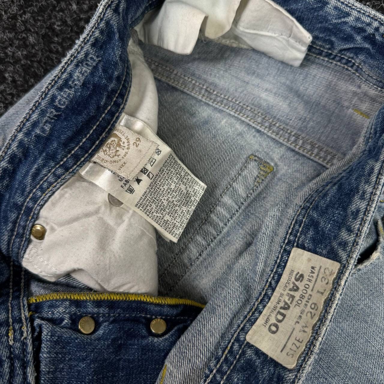 Diesel Rare Diesel Distressed Pants Vintage Avant Garde Y2k Style Size US 29 - 4 Thumbnail