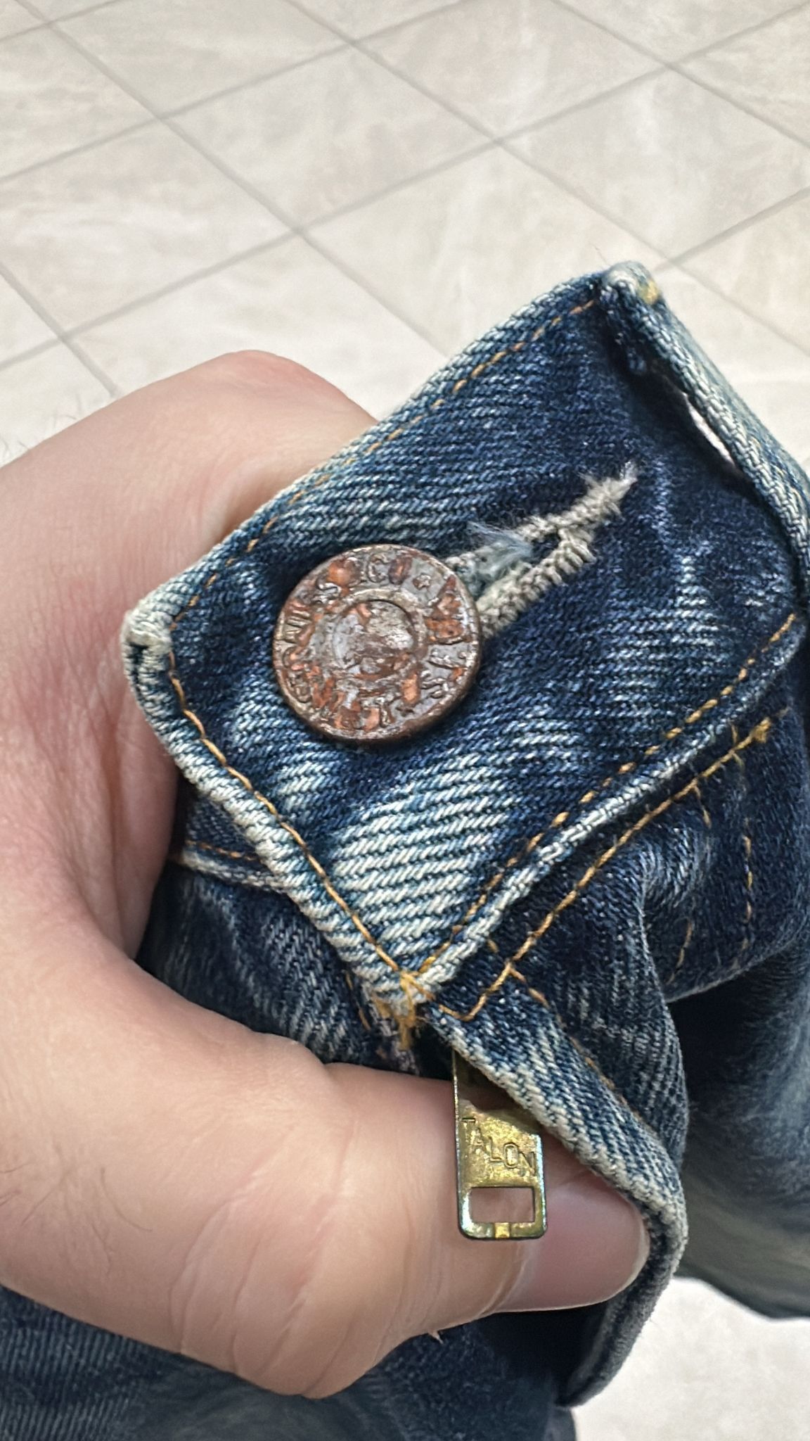 Levi's Vintage Clothing LVC Levi's Vintage Clothing 1954 501XX BigE Selvedge Jeans Size US 32 / EU 48 - 4 Thumbnail