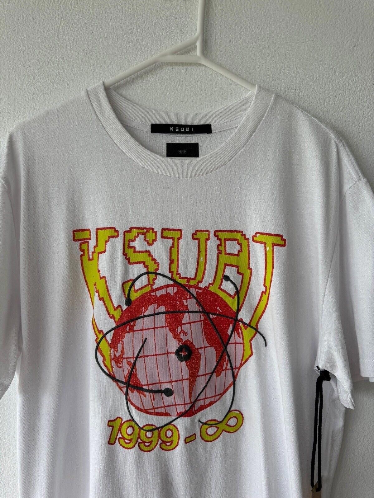 Ksubi new ksubi tee shirt top mens medium white globe cycle kash Size US M / EU 48-50 / 2 - 2 Thumbnail
