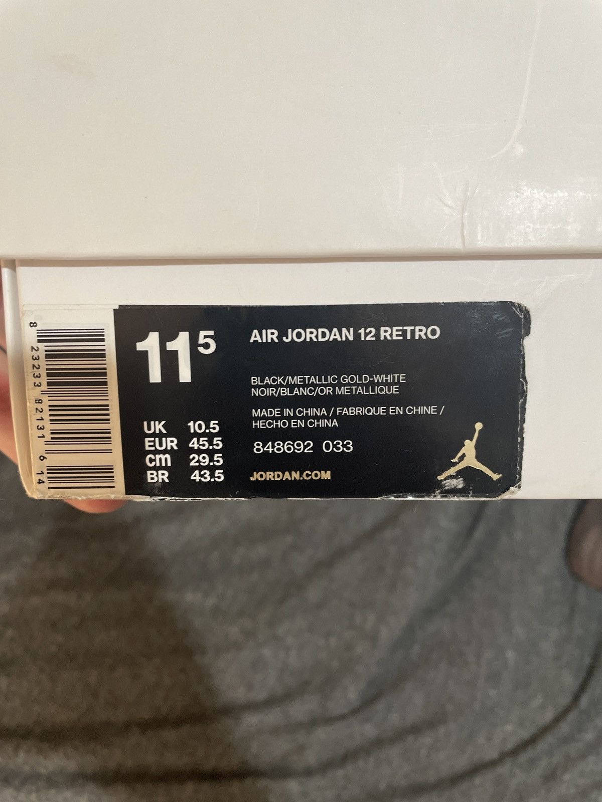 Jordan Brand Air Jordan 12 Wings 2016 Size 11.5 Size US 11.5 / EU 44-45 - 10 Thumbnail