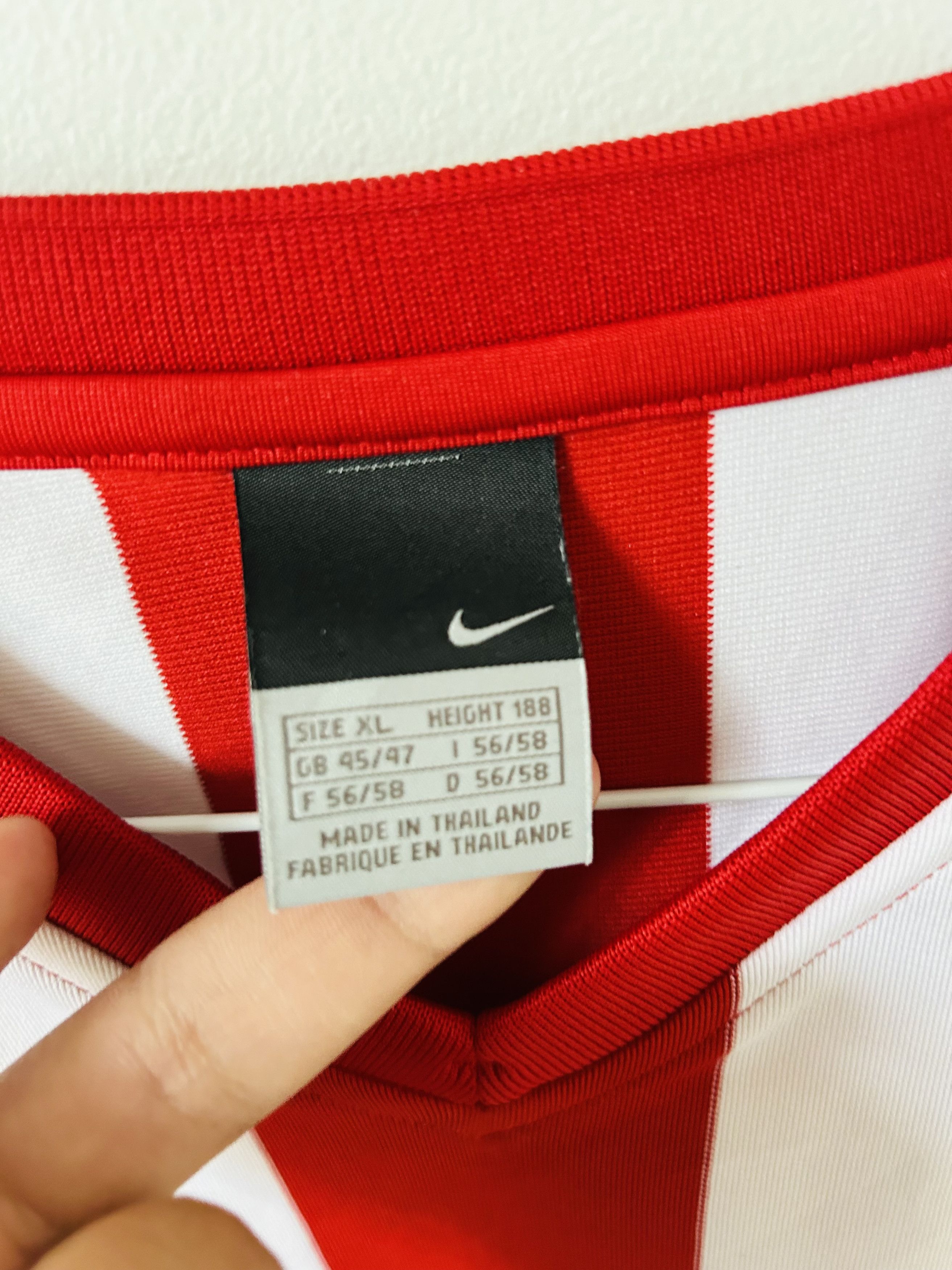 Nike × Vintage Red star belgrade 2006/07 home jersey Size US XL / EU 56 / 4 - 5 Thumbnail