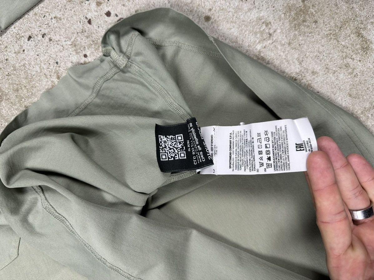 Stone Island Stone Island Olive Long Sleeve Tee Pocket Size US XL / EU 56 / 4 - 11 Thumbnail