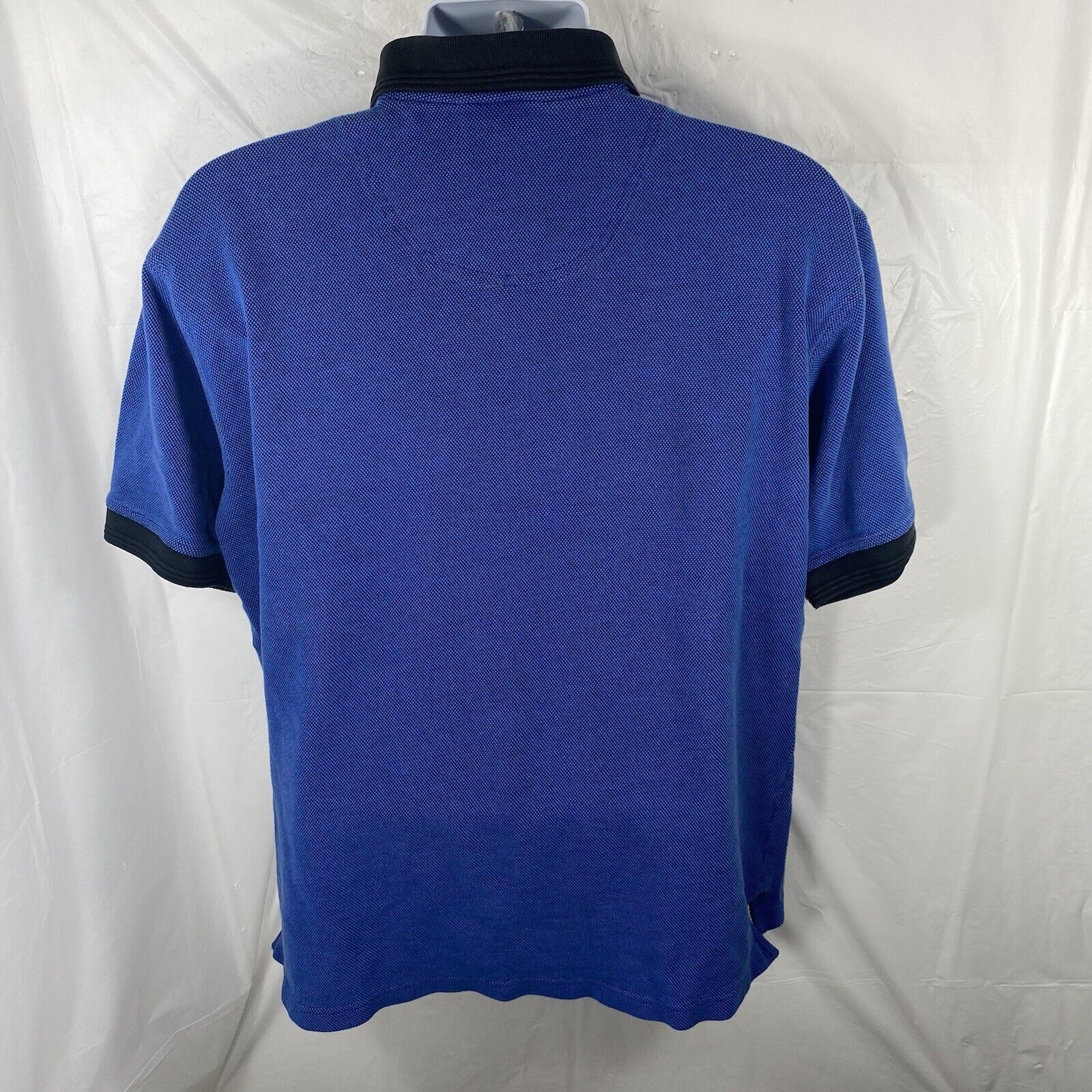 Disney Vintage Disney World XL Mickey Ears Logo Blue Polo Shirt Size US XL / EU 56 / 4 - 7 Thumbnail