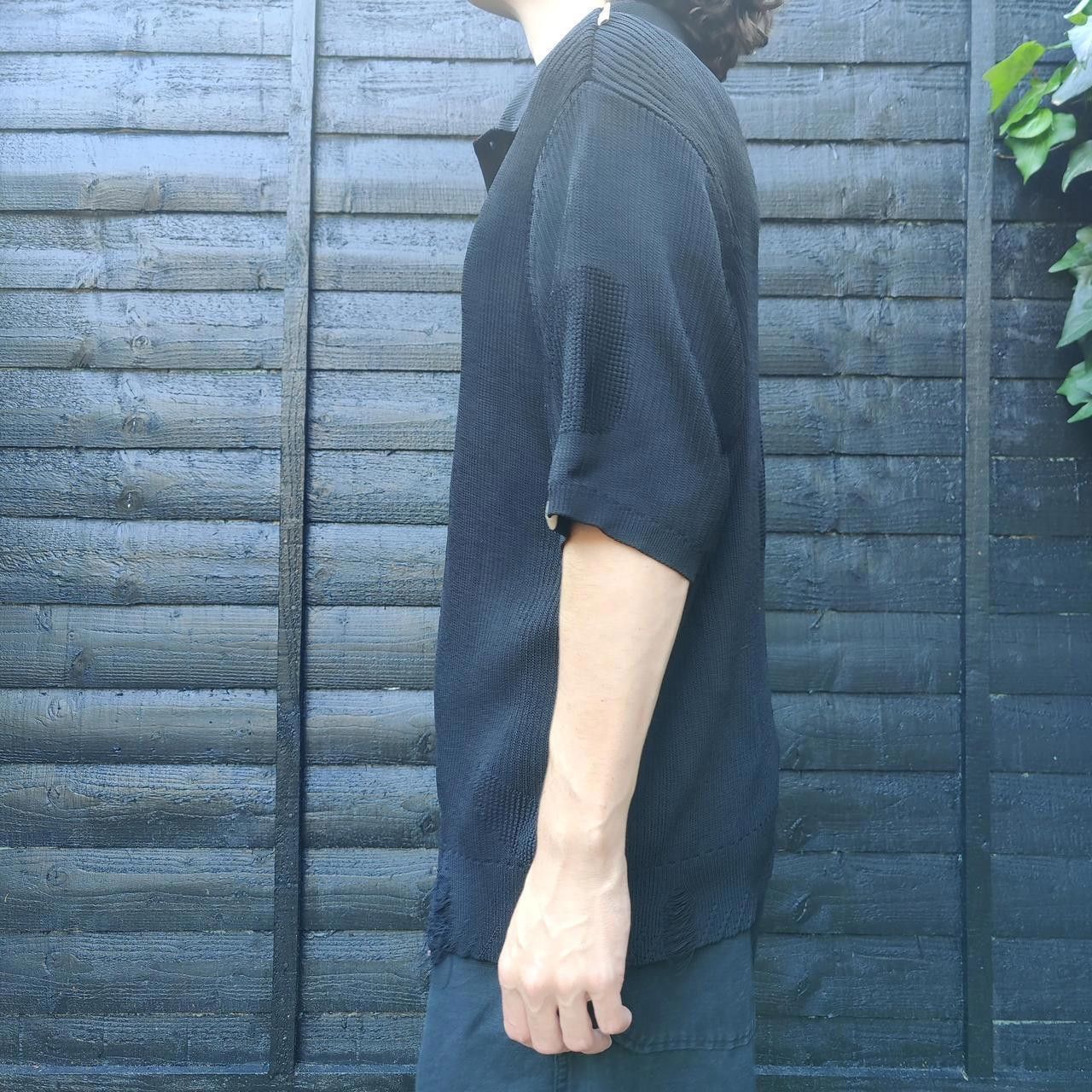 Other Japanese Distressed Knit Polo Size US M / EU 48-50 / 2 - 3 Thumbnail