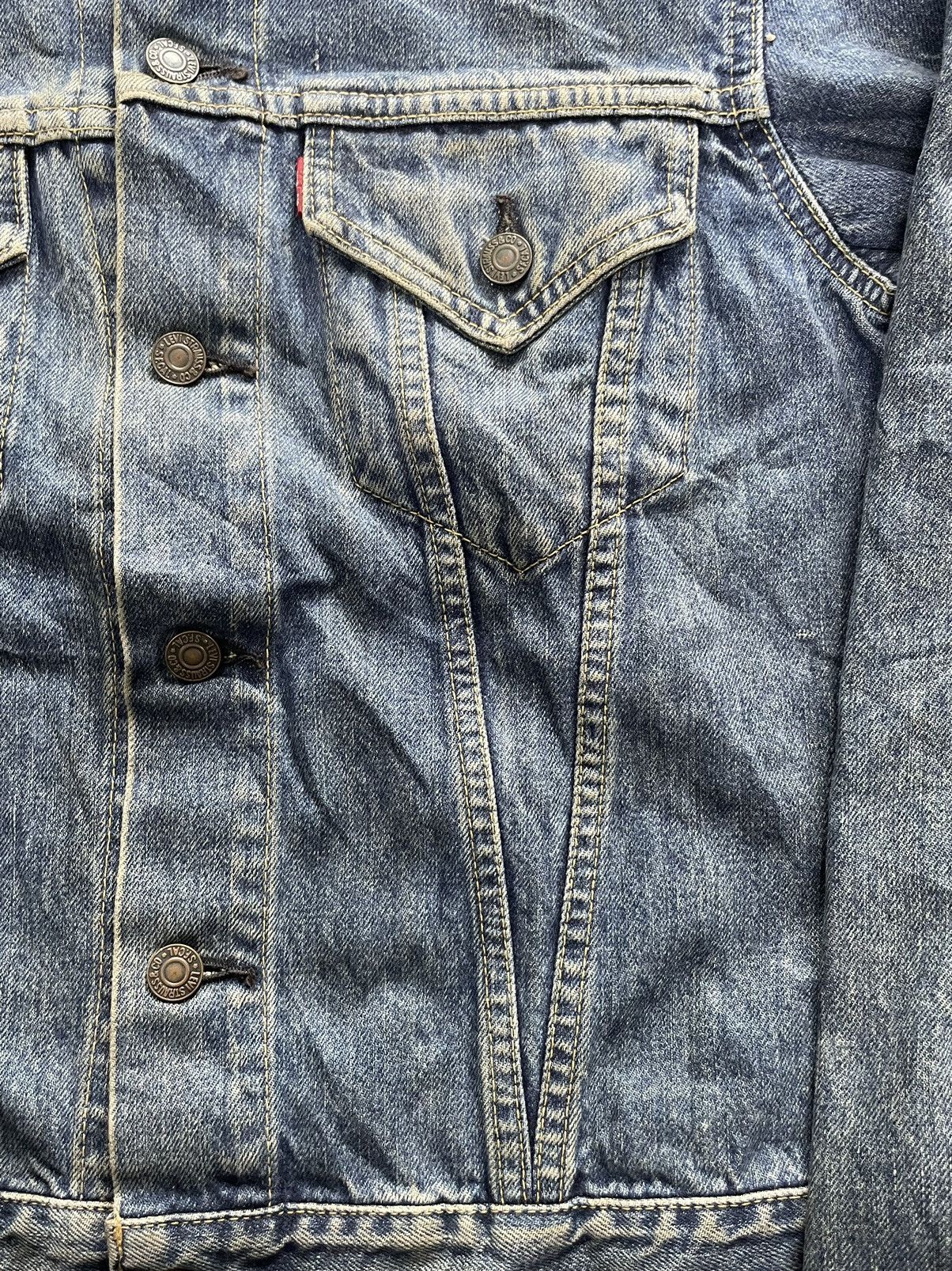 Levi's Vintage 1993 Levis 557 E Denim Jacket Size US M / EU 48-50 / 2 - 14 Thumbnail