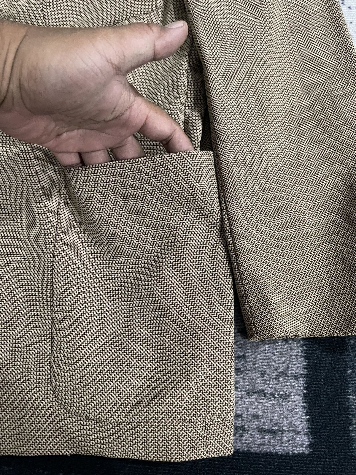 Celine Vintage Celine Homme Coat Blazer Size 42R - 10 Thumbnail
