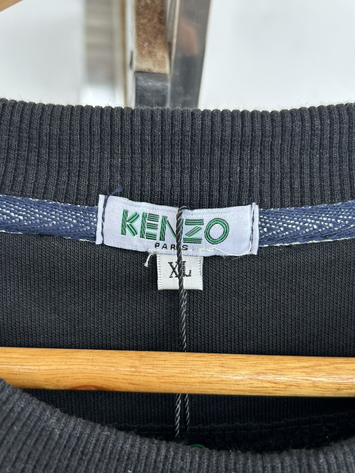 Kenzo Kenzo Sweatshirt Vintage NOS Blue Size US XL / EU 56 / 4 - 6 Thumbnail