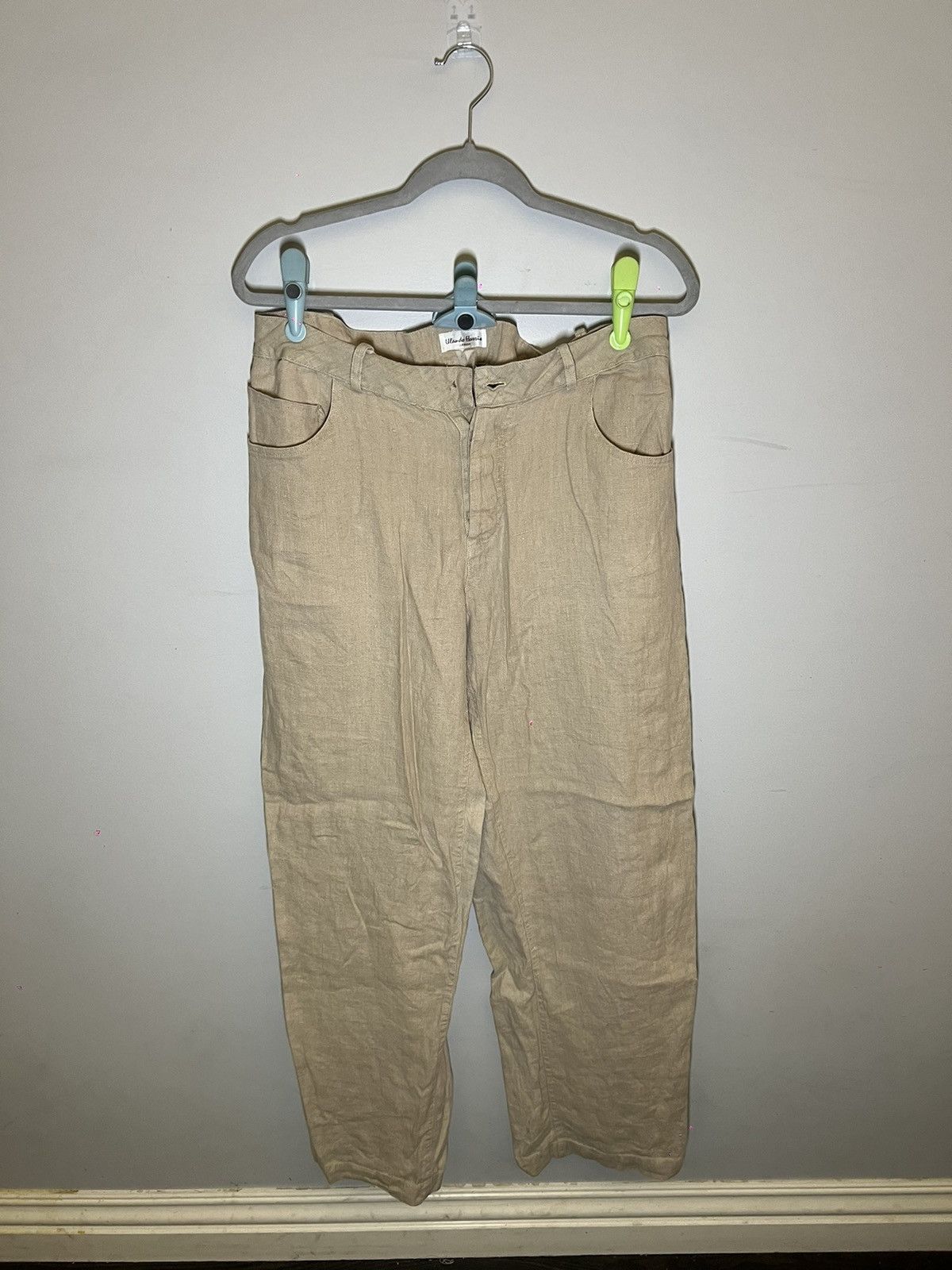 Vintage Ulando Harris Beige Canvas Pants Size 26" / US 2 / IT 38 - 1 Thumbnail