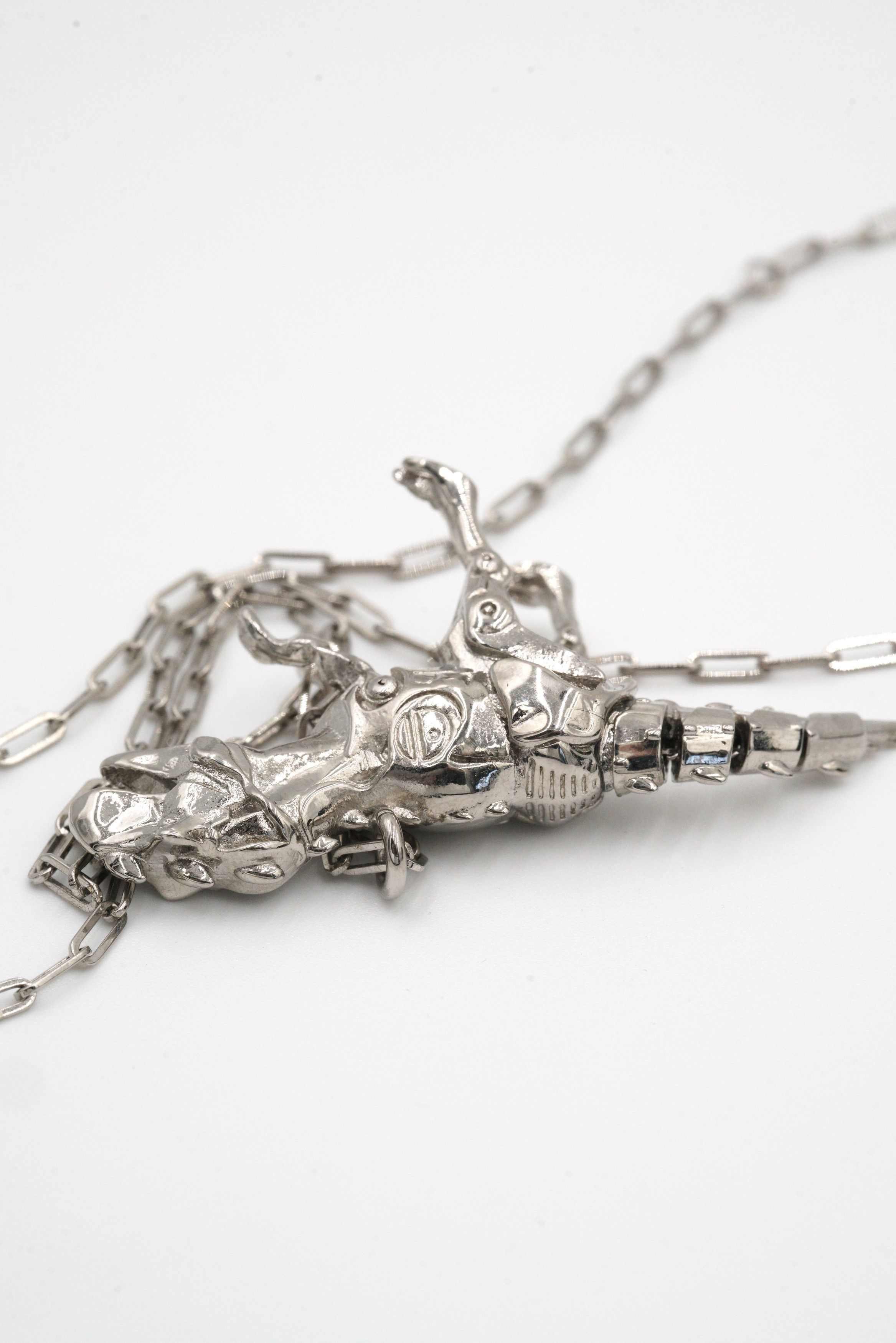 Dior Dior Homme x Sorayama AW2019 Dinosaur Necklace Size ONE SIZE - 5 Thumbnail