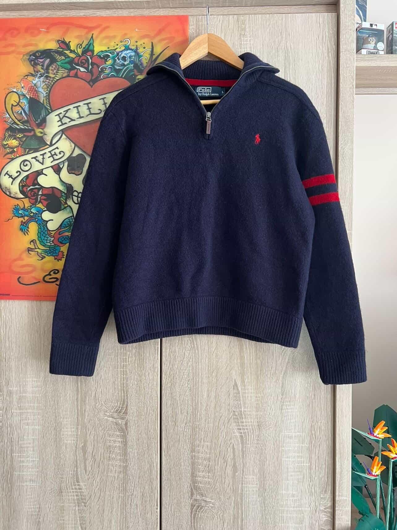 Polo Ralph Lauren Polo Ralph Lauren Vintage sweater 100% Lambs wool 💥🔥 Size US L / EU 52-54 / 3 - 1 Thumbnail