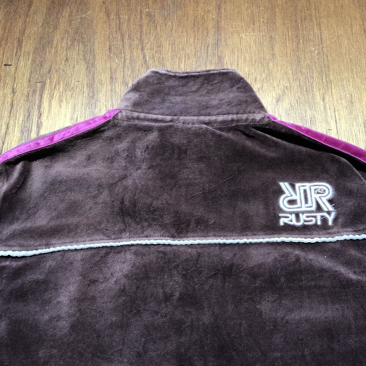 Rusty × Vintage Vintage Y2K Rusty Zipper Sweater Size M / US 6-8 / IT 42-44 - 5 Thumbnail