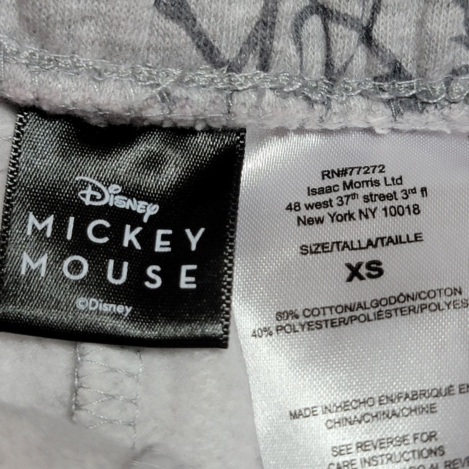 Disney Disney Mickey Mouse Sweat Pants "Mickey Mouse Club" -Size XS Size 26" / US 2 / IT 38 - 6 Thumbnail