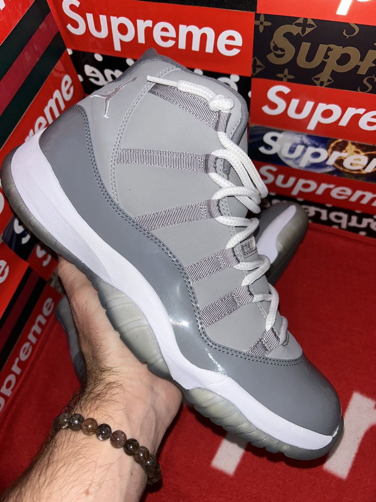 Jordan Brand Jordan 11 Retro Cool Grey (2010) size 12 RARE SHOE Size US 12 / EU 45 - 9 Thumbnail