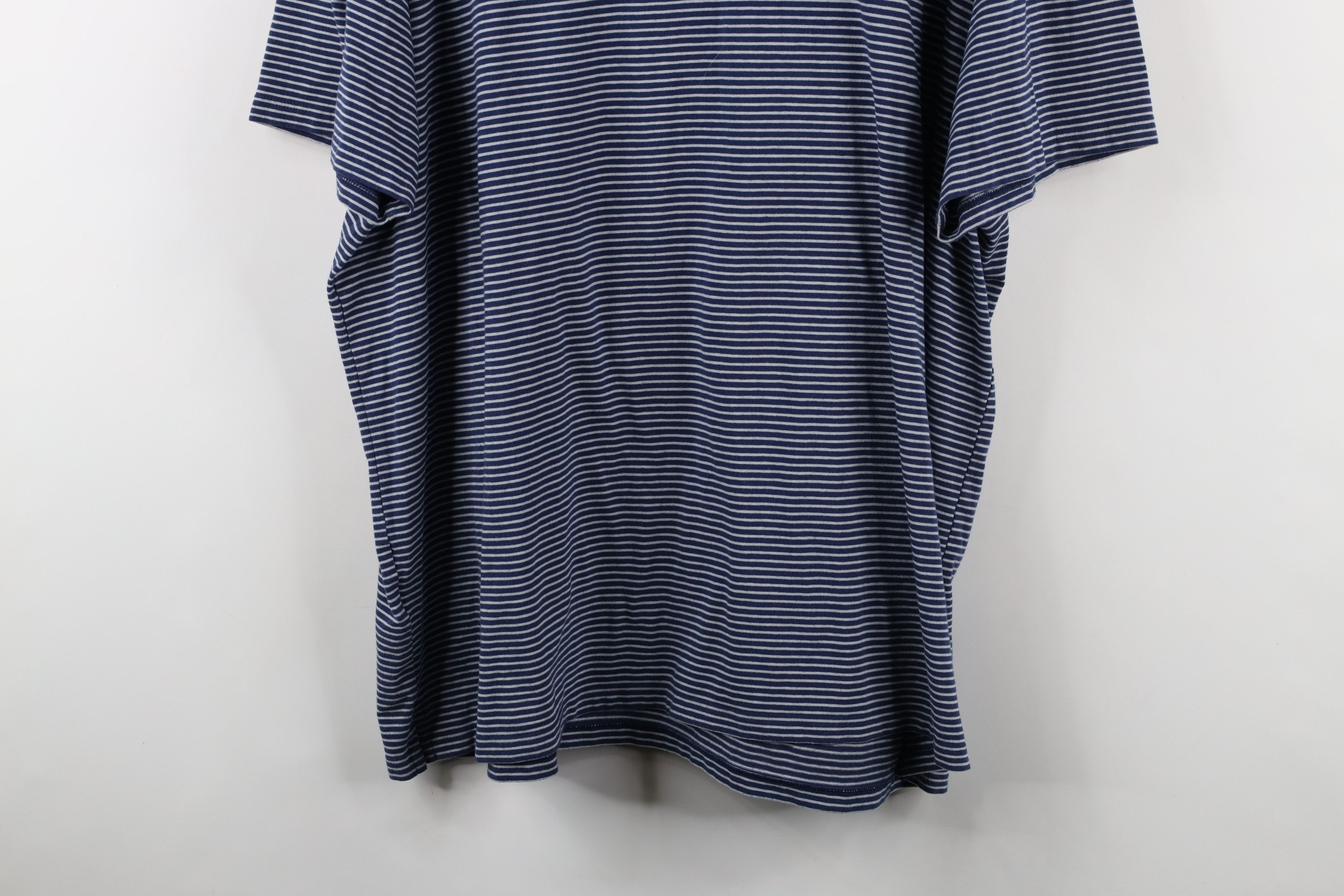 Vineyard Vines × Vintage Vineyard Vines Edgartown Logo Jersey Knit Striped Polo Shirt Size US XXL / EU 58 / 5 - 12 Thumbnail