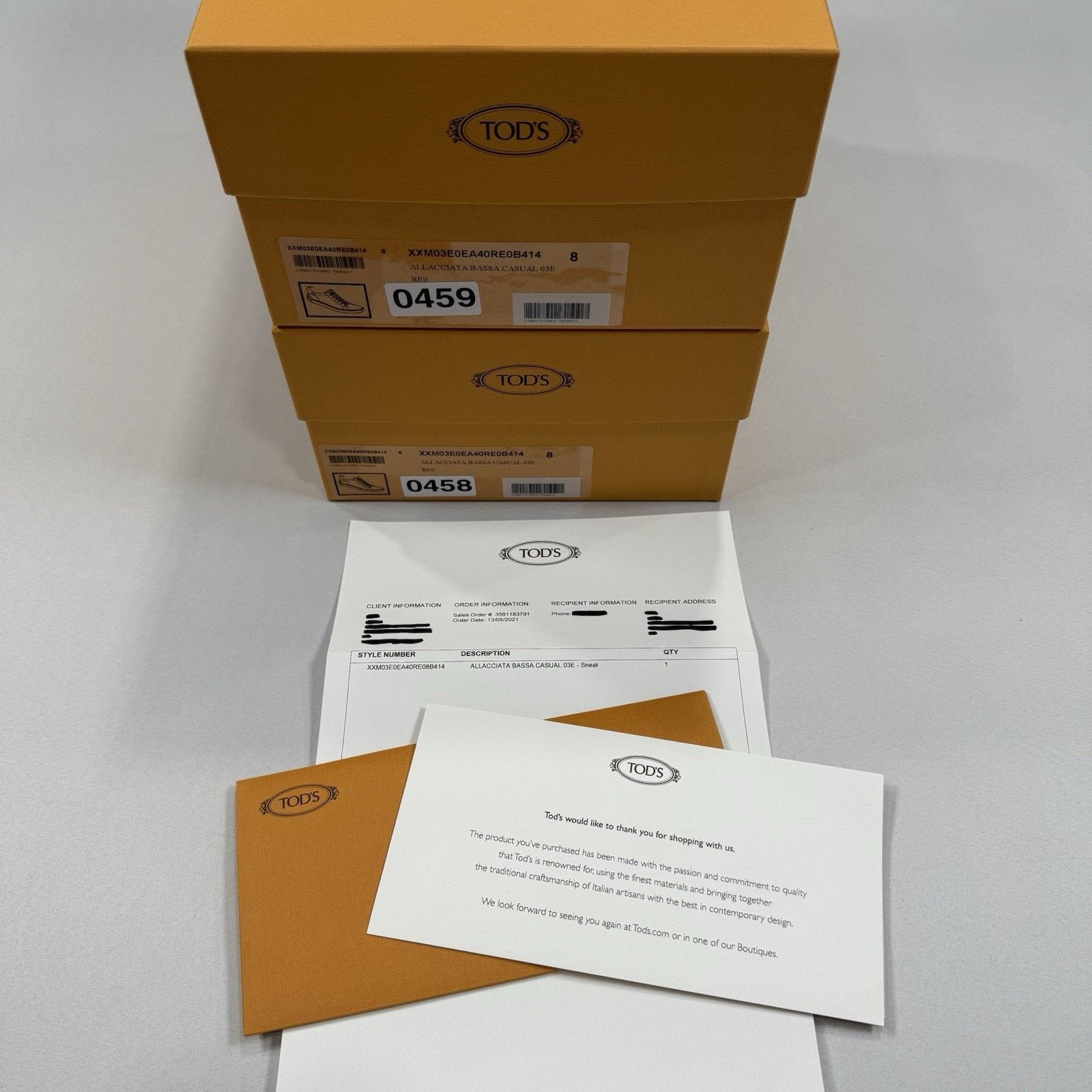 Tod's Tod’s Sneaker Size 8UK/9.5US New W/ Receipt & Box MSRP $745 Size US 9.5 / EU 42-43 - 8 Thumbnail