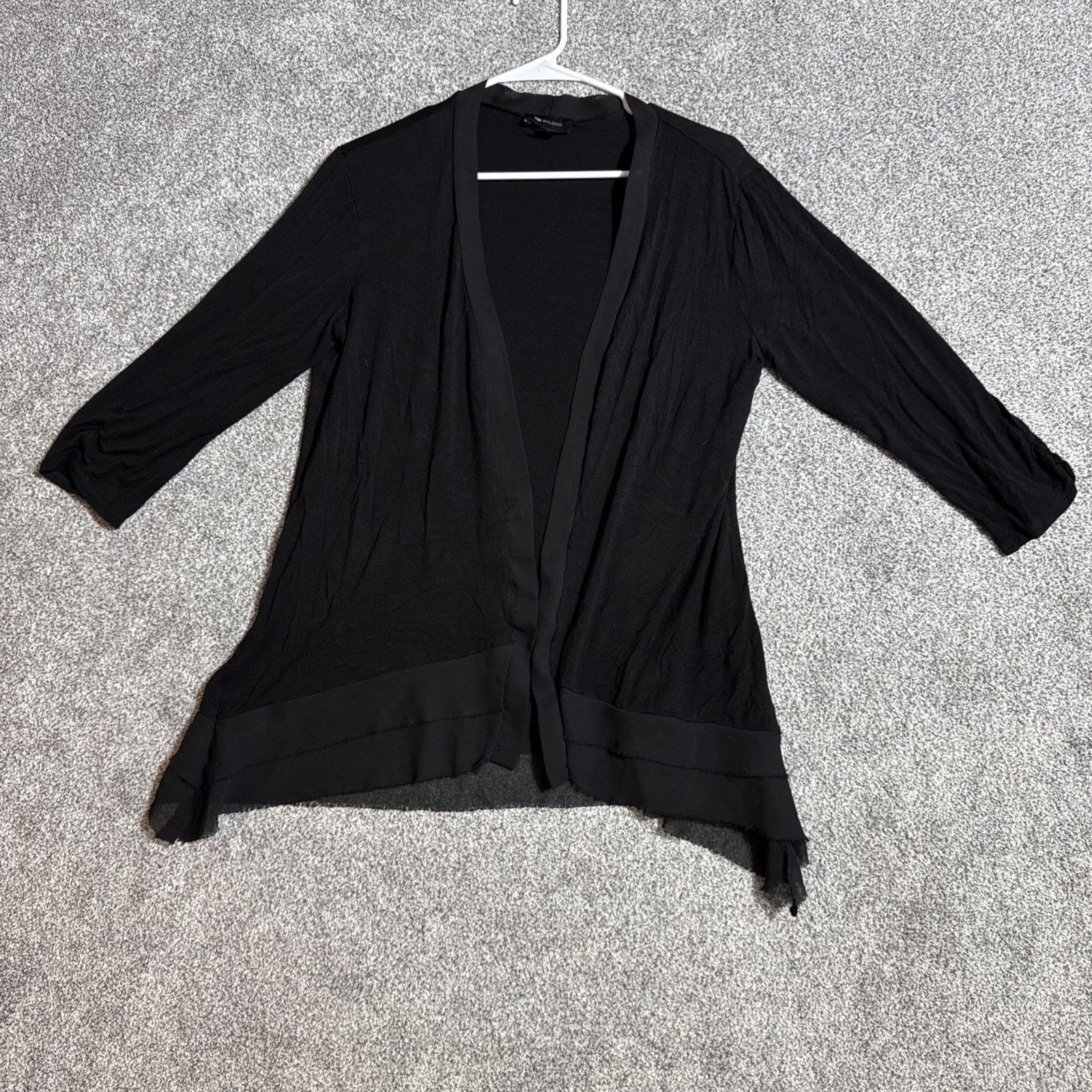 Other Lagenlook Cardigan Sweater Womens XL Asymmetrical Romantic Size XL / US 12-14 / IT 48-50 - 1 Thumbnail