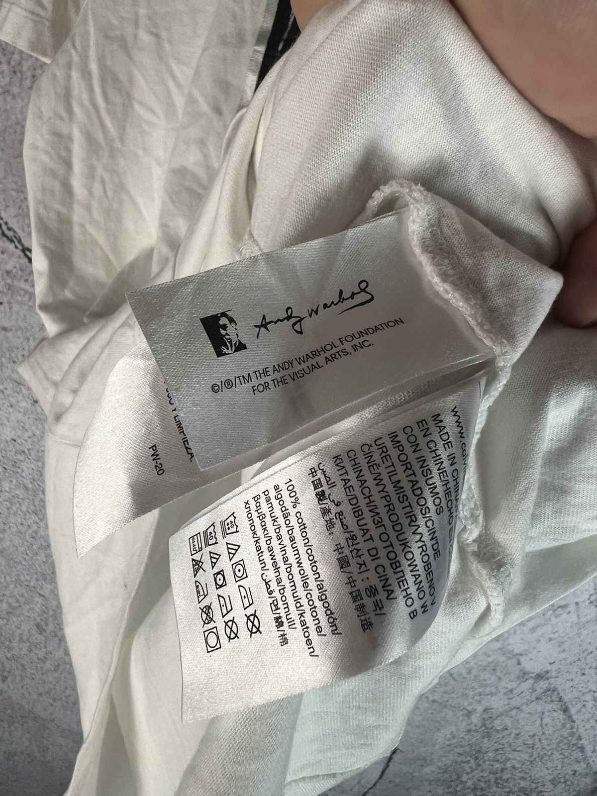 Calvin Klein Like Raf simons Andy Warhol tshirt Size US XL / EU 56 / 4 - 6 Thumbnail